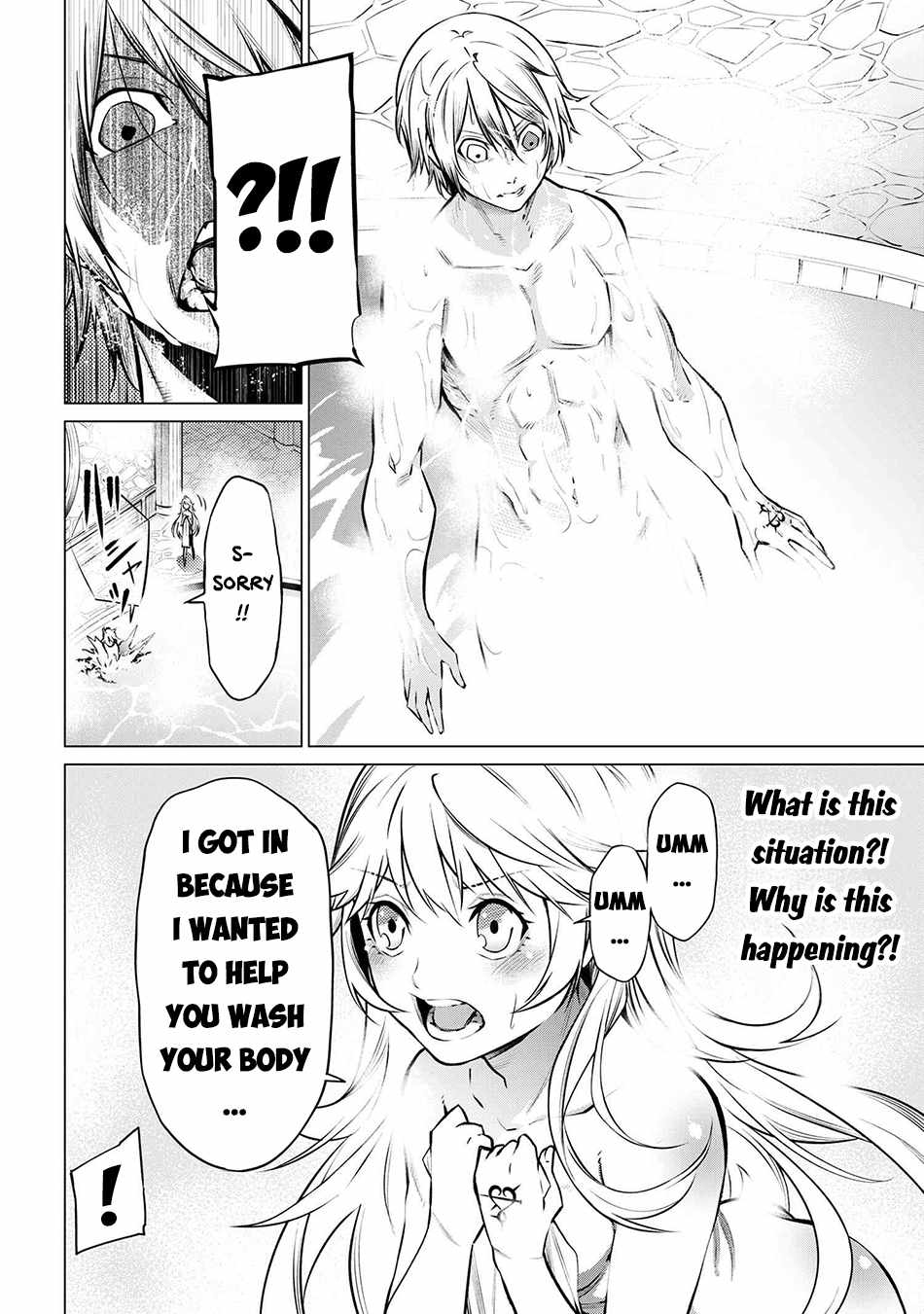 SSS-Rank Dungeon de Knife Ippon Tewatasare Tsuihou Sareta Shiro Madoushi: Yggdrasil no Noroi ni Yori Jakuten de Aru Maryoku Fusoku o Kokufukushi Sekai Saikyou e to Itaru Chapter 10.1 — Page 3