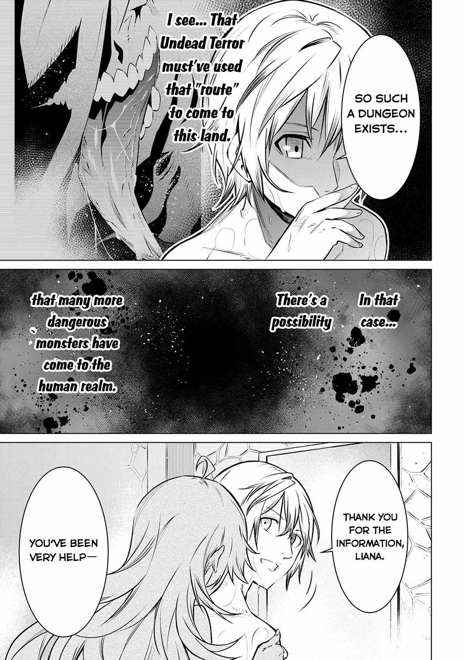 SSS-Rank Dungeon de Knife Ippon Tewatasare Tsuihou Sareta Shiro Madoushi: Yggdrasil no Noroi ni Yori Jakuten de Aru Maryoku Fusoku o Kokufukushi Sekai Saikyou e to Itaru Chapter 10.1 — Page 12