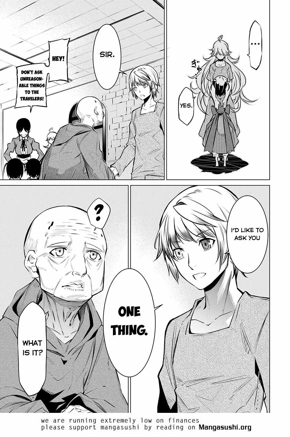 SSS-Rank Dungeon de Knife Ippon Tewatasare Tsuihou Sareta Shiro Madoushi: Yggdrasil no Noroi ni Yori Jakuten de Aru Maryoku Fusoku o Kokufukushi Sekai Saikyou e to Itaru Chapter 10.1 — Page 22