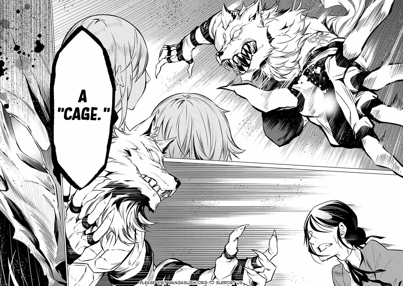 SSS-Rank Dungeon de Knife Ippon Tewatasare Tsuihou Sareta Shiro Madoushi: Yggdrasil no Noroi ni Yori Jakuten de Aru Maryoku Fusoku o Kokufukushi Sekai Saikyou e to Itaru Chapter 10.2 — Page 16