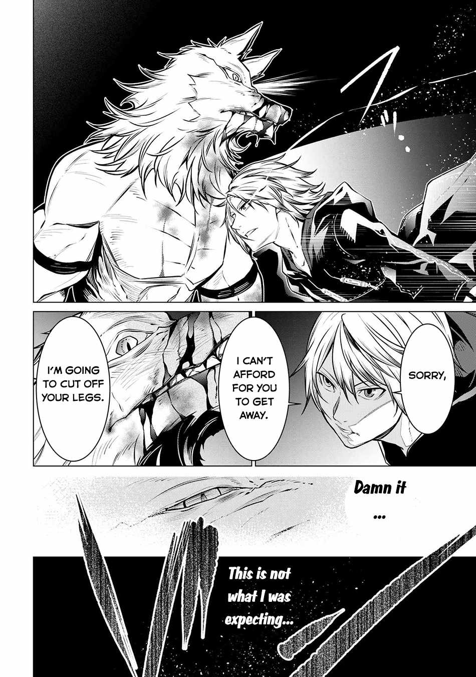 SSS-Rank Dungeon de Knife Ippon Tewatasare Tsuihou Sareta Shiro Madoushi: Yggdrasil no Noroi ni Yori Jakuten de Aru Maryoku Fusoku o Kokufukushi Sekai Saikyou e to Itaru Chapter 11.1 — Page 13