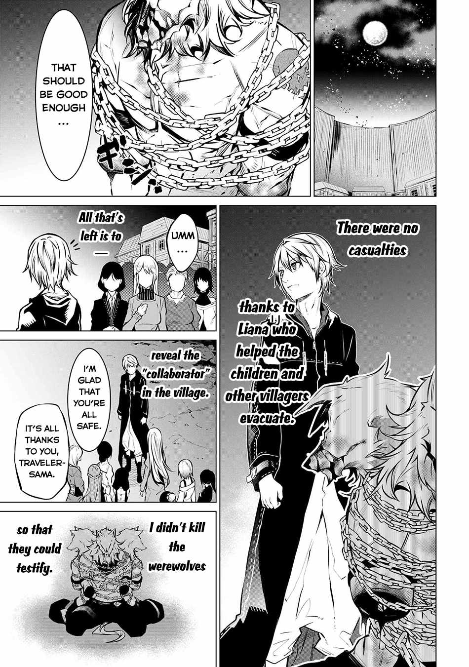 SSS-Rank Dungeon de Knife Ippon Tewatasare Tsuihou Sareta Shiro Madoushi: Yggdrasil no Noroi ni Yori Jakuten de Aru Maryoku Fusoku o Kokufukushi Sekai Saikyou e to Itaru Chapter 11.1 — Page 14