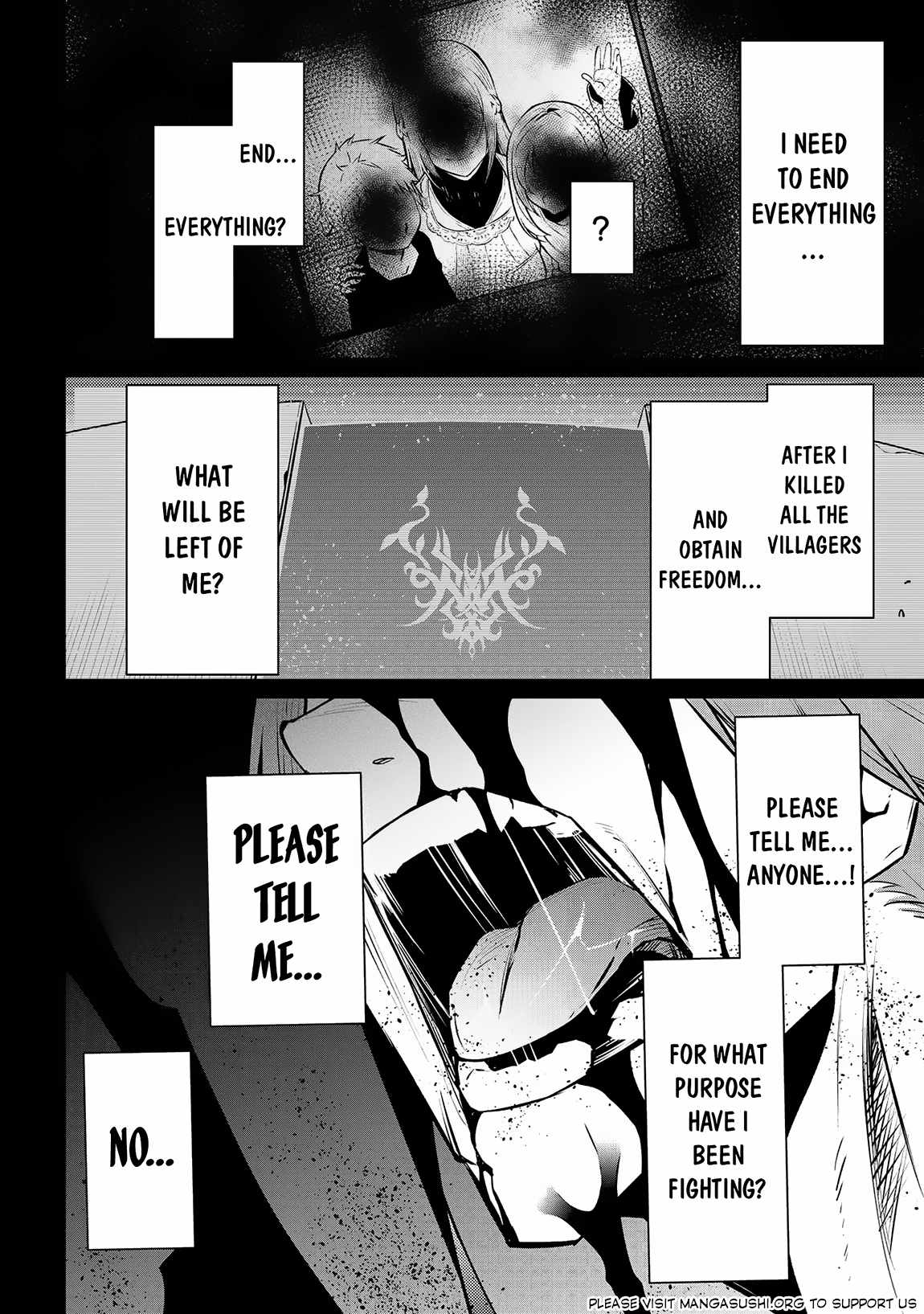 SSS-Rank Dungeon de Knife Ippon Tewatasare Tsuihou Sareta Shiro Madoushi: Yggdrasil no Noroi ni Yori Jakuten de Aru Maryoku Fusoku o Kokufukushi Sekai Saikyou e to Itaru Chapter 11.2 — Page 36
