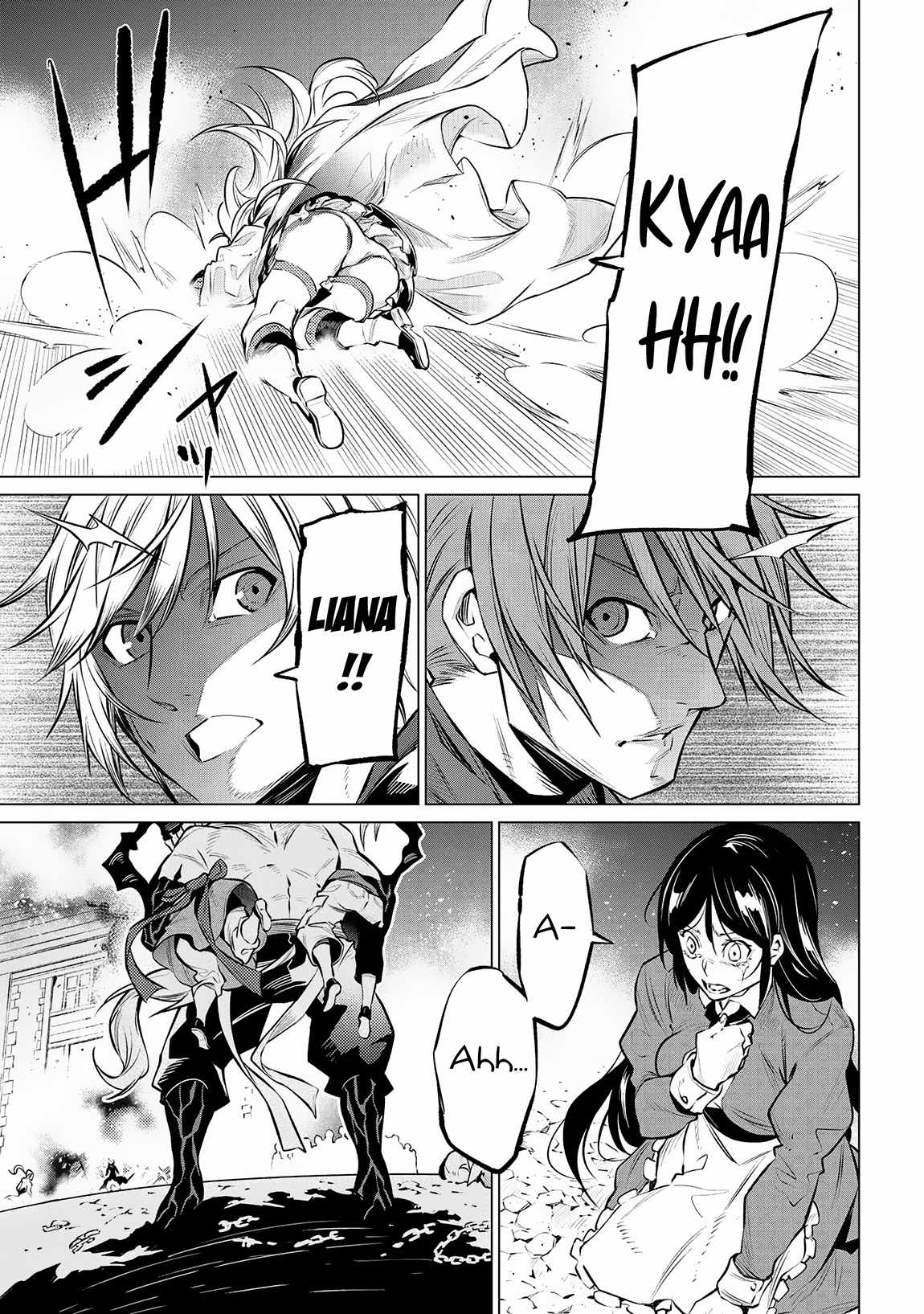 SSS-Rank Dungeon de Knife Ippon Tewatasare Tsuihou Sareta Shiro Madoushi: Yggdrasil no Noroi ni Yori Jakuten de Aru Maryoku Fusoku o Kokufukushi Sekai Saikyou e to Itaru Chapter 12.2 — Page 5