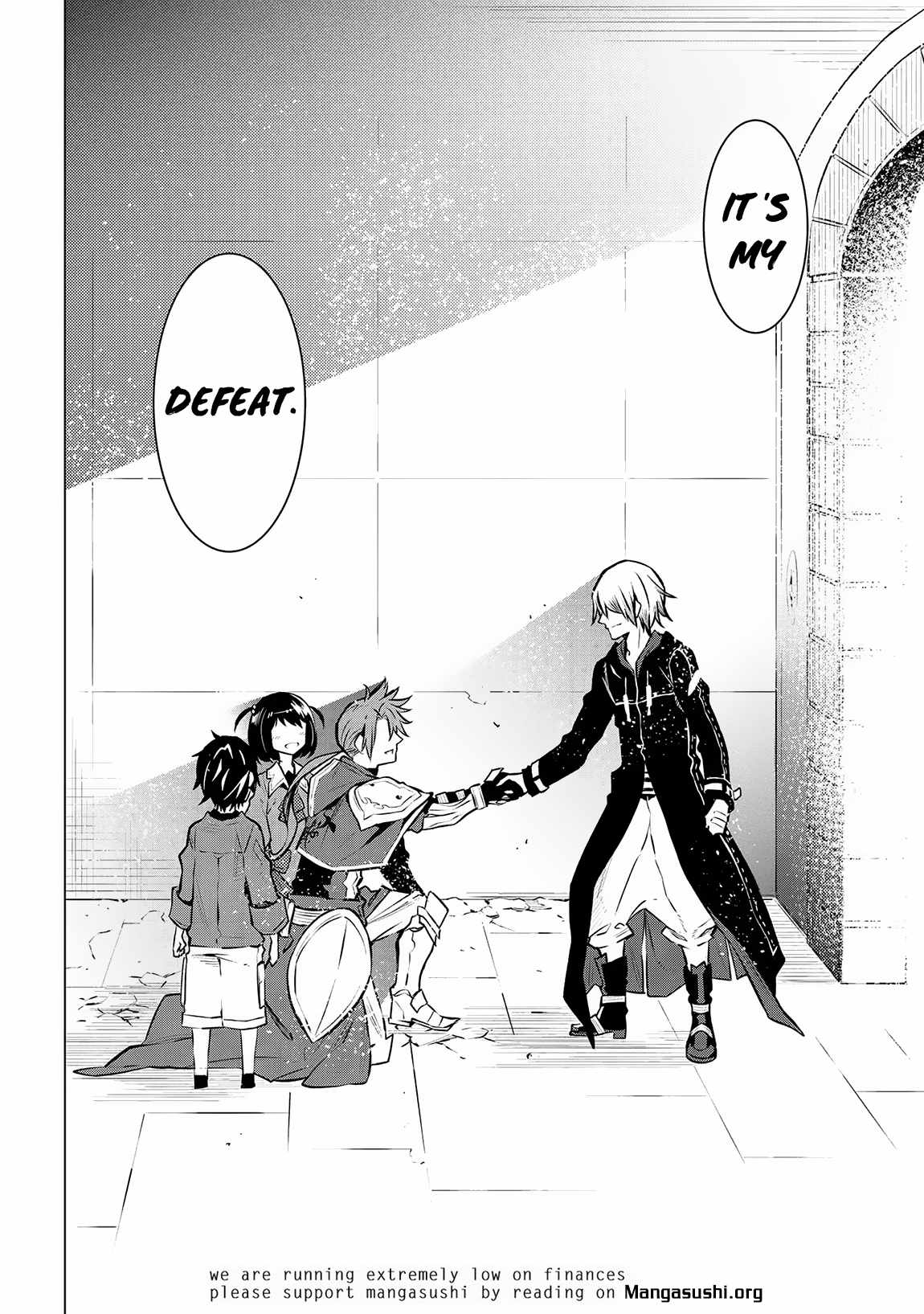 SSS-Rank Dungeon de Knife Ippon Tewatasare Tsuihou Sareta Shiro Madoushi: Yggdrasil no Noroi ni Yori Jakuten de Aru Maryoku Fusoku o Kokufukushi Sekai Saikyou e to Itaru Chapter 12.2 — Page 20