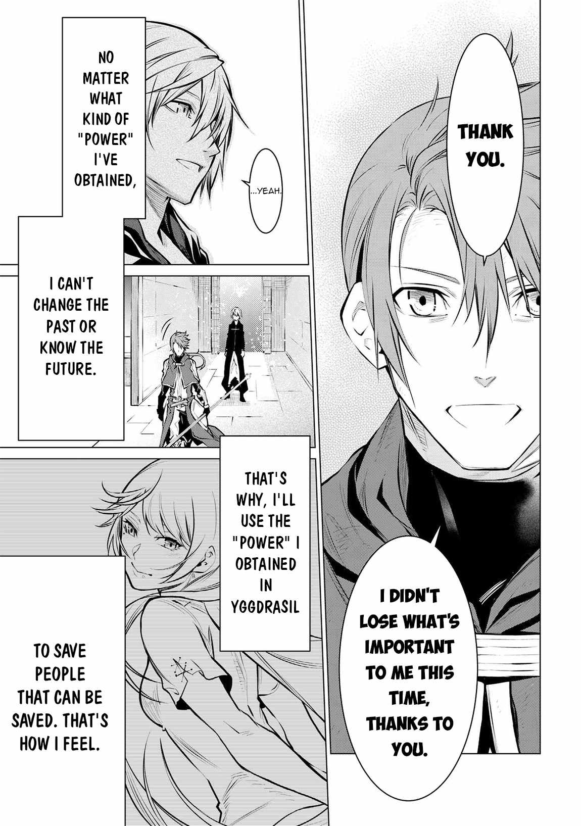 SSS-Rank Dungeon de Knife Ippon Tewatasare Tsuihou Sareta Shiro Madoushi: Yggdrasil no Noroi ni Yori Jakuten de Aru Maryoku Fusoku o Kokufukushi Sekai Saikyou e to Itaru Chapter 13.1 — Page 10