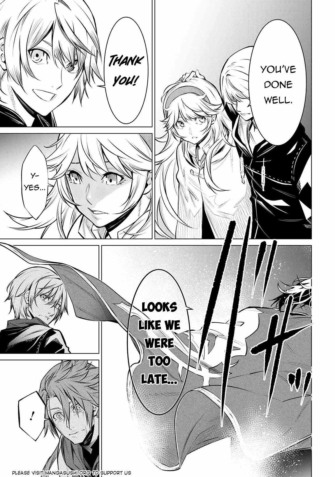 SSS-Rank Dungeon de Knife Ippon Tewatasare Tsuihou Sareta Shiro Madoushi: Yggdrasil no Noroi ni Yori Jakuten de Aru Maryoku Fusoku o Kokufukushi Sekai Saikyou e to Itaru Chapter 13.1 — Page 20