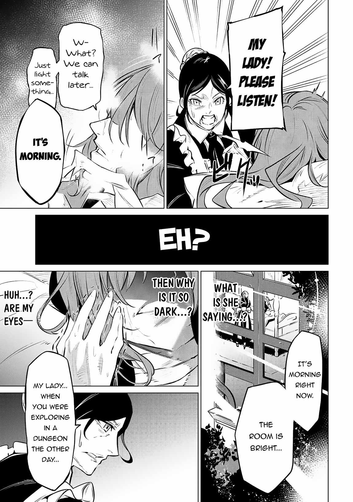 SSS-Rank Dungeon de Knife Ippon Tewatasare Tsuihou Sareta Shiro Madoushi: Yggdrasil no Noroi ni Yori Jakuten de Aru Maryoku Fusoku o Kokufukushi Sekai Saikyou e to Itaru Chapter 13.2 — Page 24