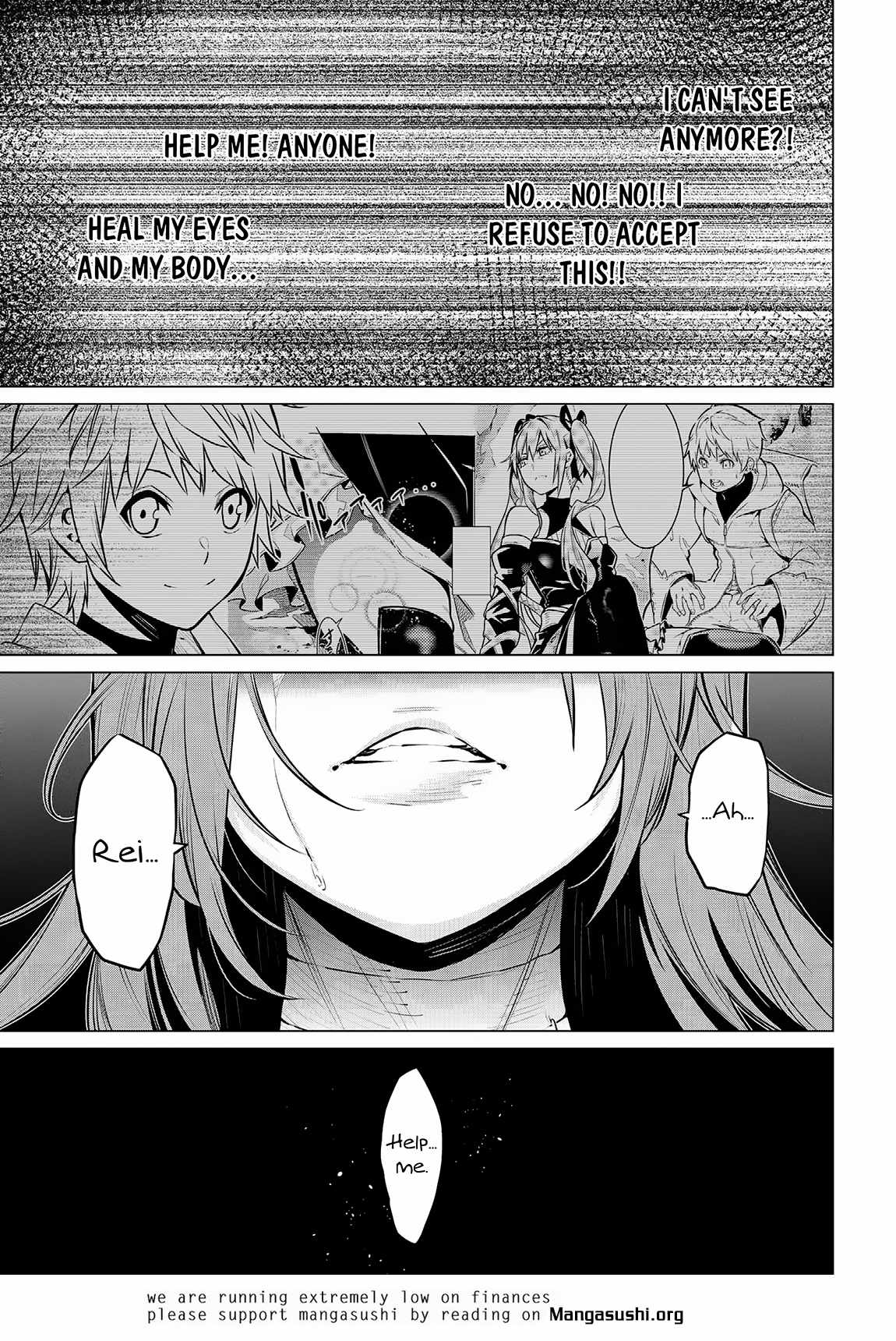 SSS-Rank Dungeon de Knife Ippon Tewatasare Tsuihou Sareta Shiro Madoushi: Yggdrasil no Noroi ni Yori Jakuten de Aru Maryoku Fusoku o Kokufukushi Sekai Saikyou e to Itaru Chapter 13.2 — Page 26