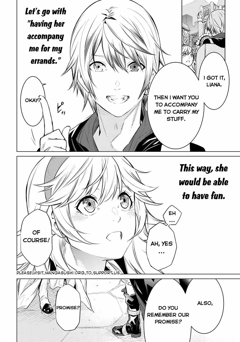 SSS-Rank Dungeon de Knife Ippon Tewatasare Tsuihou Sareta Shiro Madoushi: Yggdrasil no Noroi ni Yori Jakuten de Aru Maryoku Fusoku o Kokufukushi Sekai Saikyou e to Itaru Chapter 14.1 — Page 14