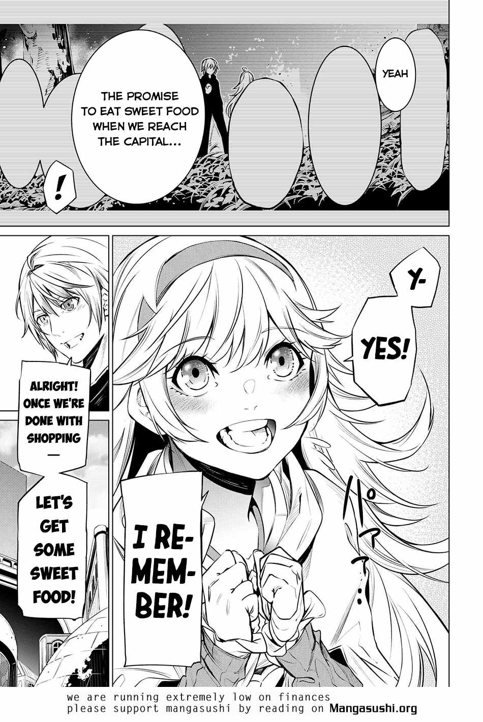 SSS-Rank Dungeon de Knife Ippon Tewatasare Tsuihou Sareta Shiro Madoushi: Yggdrasil no Noroi ni Yori Jakuten de Aru Maryoku Fusoku o Kokufukushi Sekai Saikyou e to Itaru Chapter 14.1 — Page 15