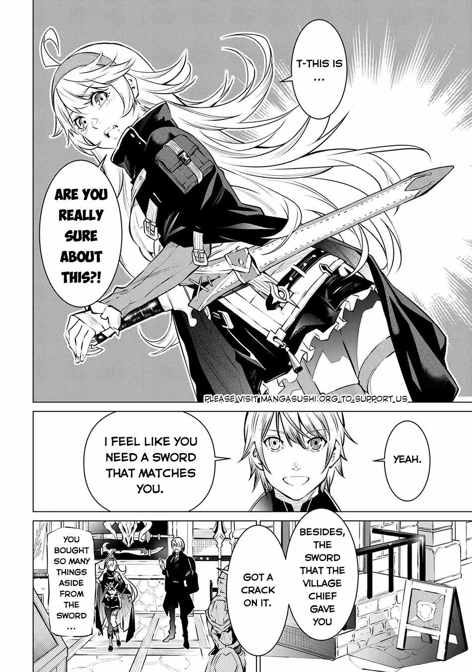 SSS-Rank Dungeon de Knife Ippon Tewatasare Tsuihou Sareta Shiro Madoushi: Yggdrasil no Noroi ni Yori Jakuten de Aru Maryoku Fusoku o Kokufukushi Sekai Saikyou e to Itaru Chapter 14.2 — Page 6