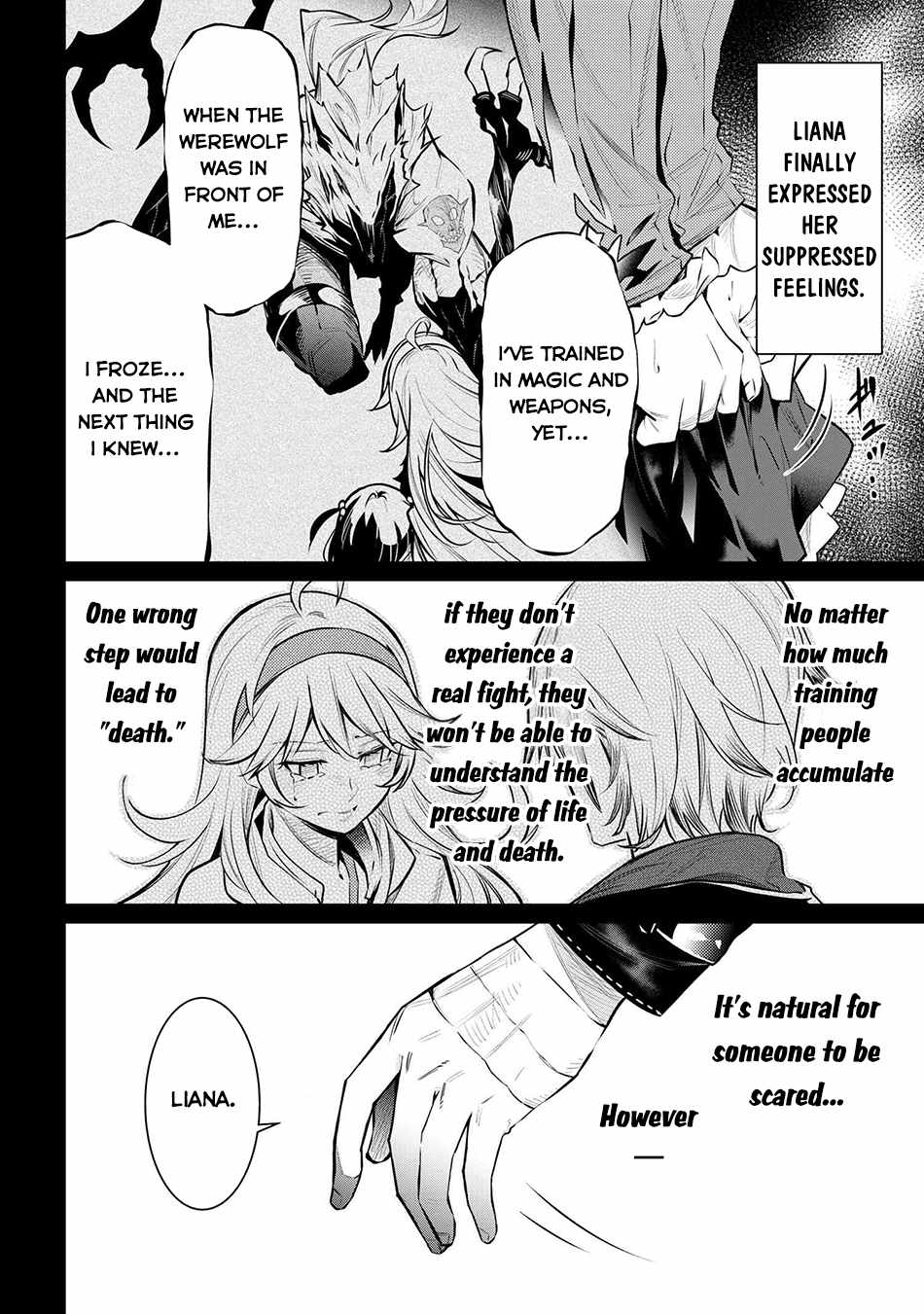 SSS-Rank Dungeon de Knife Ippon Tewatasare Tsuihou Sareta Shiro Madoushi: Yggdrasil no Noroi ni Yori Jakuten de Aru Maryoku Fusoku o Kokufukushi Sekai Saikyou e to Itaru Chapter 14.2 — Page 8