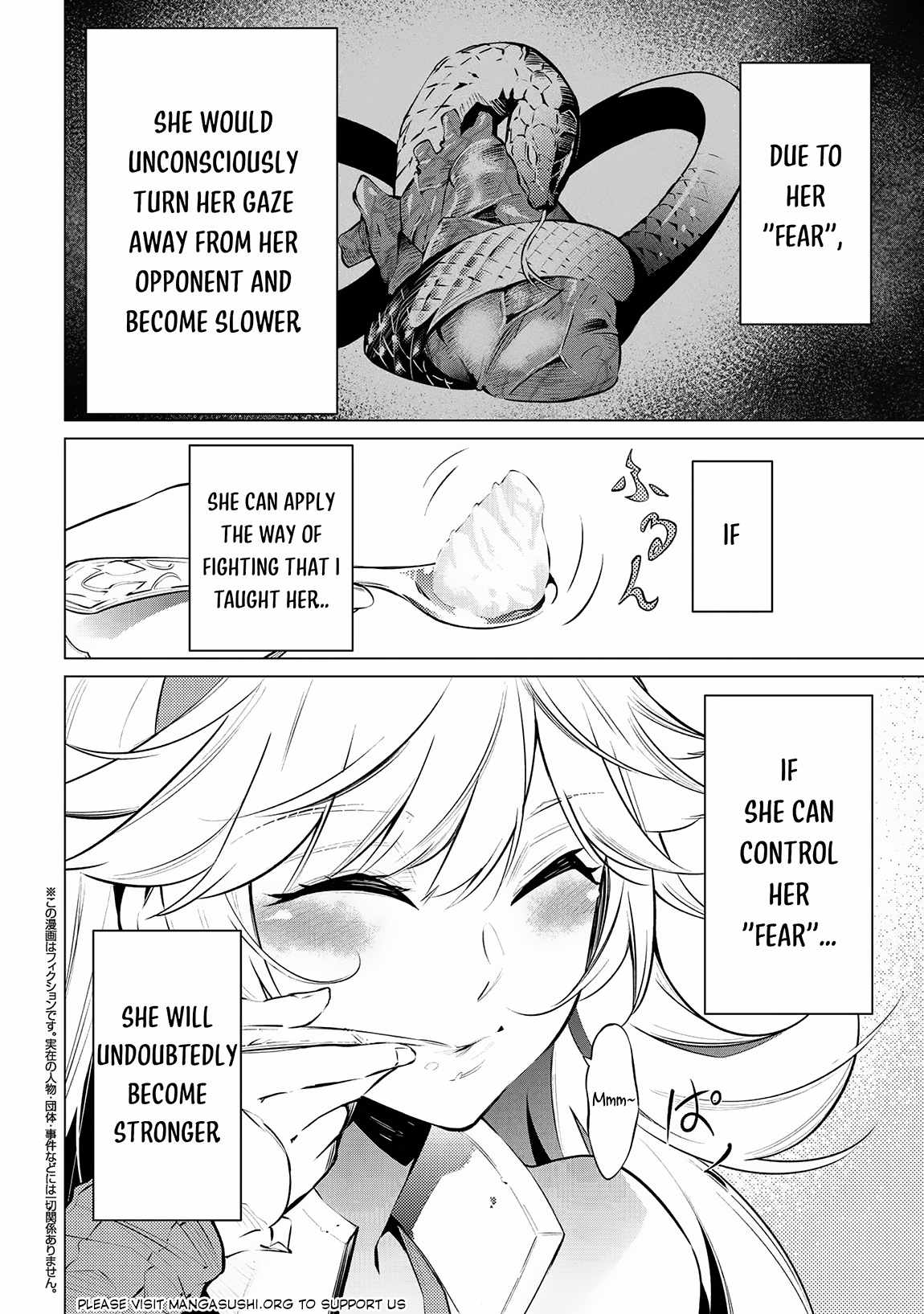 SSS-Rank Dungeon de Knife Ippon Tewatasare Tsuihou Sareta Shiro Madoushi: Yggdrasil no Noroi ni Yori Jakuten de Aru Maryoku Fusoku o Kokufukushi Sekai Saikyou e to Itaru Chapter 14.3 — Page 2