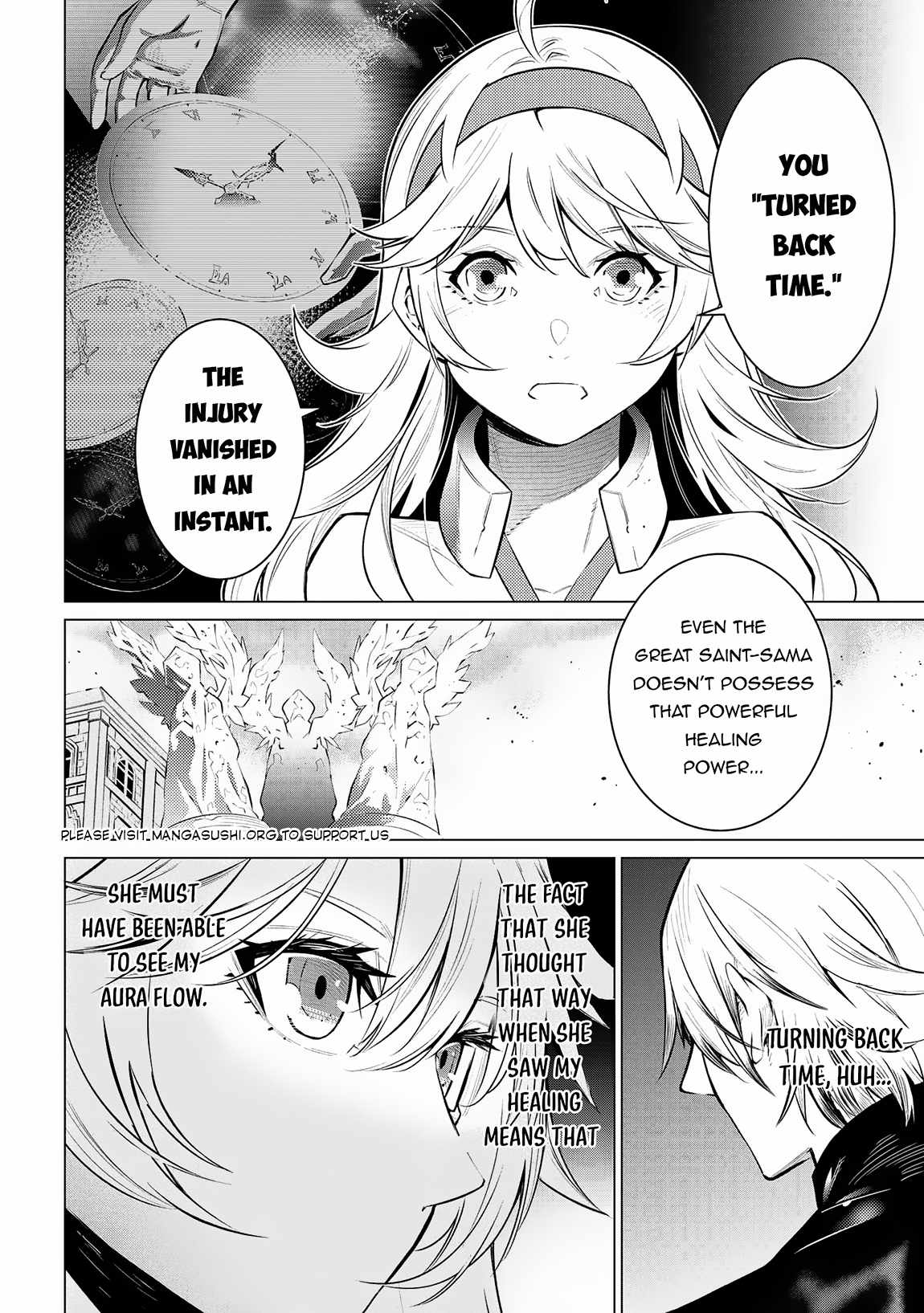 SSS-Rank Dungeon de Knife Ippon Tewatasare Tsuihou Sareta Shiro Madoushi: Yggdrasil no Noroi ni Yori Jakuten de Aru Maryoku Fusoku o Kokufukushi Sekai Saikyou e to Itaru Chapter 14.3 — Page 6