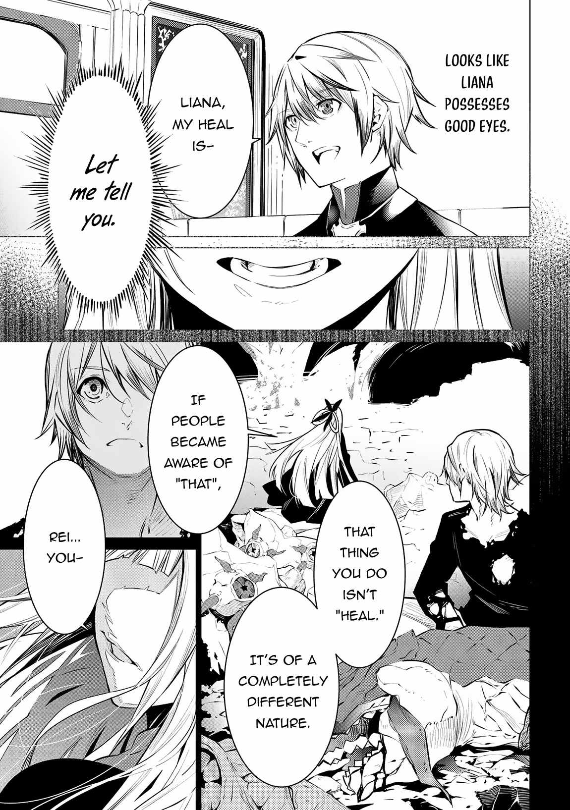 SSS-Rank Dungeon de Knife Ippon Tewatasare Tsuihou Sareta Shiro Madoushi: Yggdrasil no Noroi ni Yori Jakuten de Aru Maryoku Fusoku o Kokufukushi Sekai Saikyou e to Itaru Chapter 14.3 — Page 7