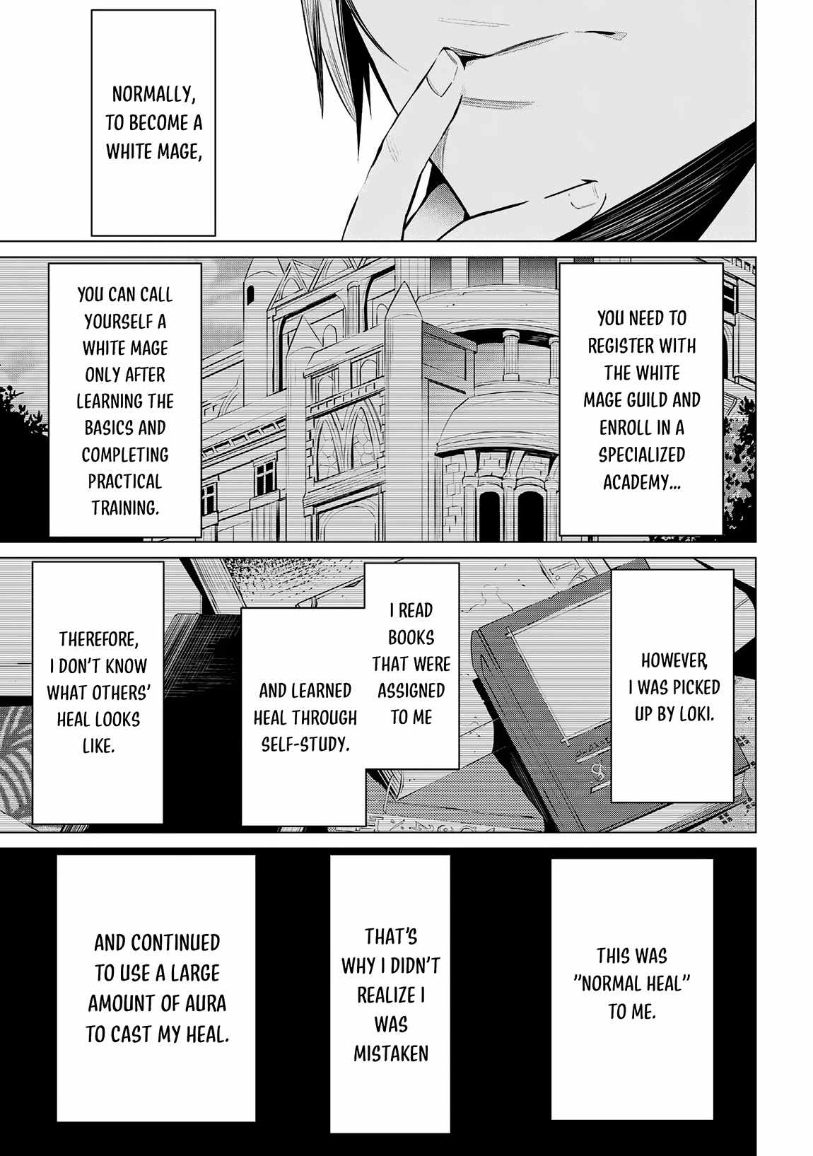 SSS-Rank Dungeon de Knife Ippon Tewatasare Tsuihou Sareta Shiro Madoushi: Yggdrasil no Noroi ni Yori Jakuten de Aru Maryoku Fusoku o Kokufukushi Sekai Saikyou e to Itaru Chapter 14.3 — Page 9