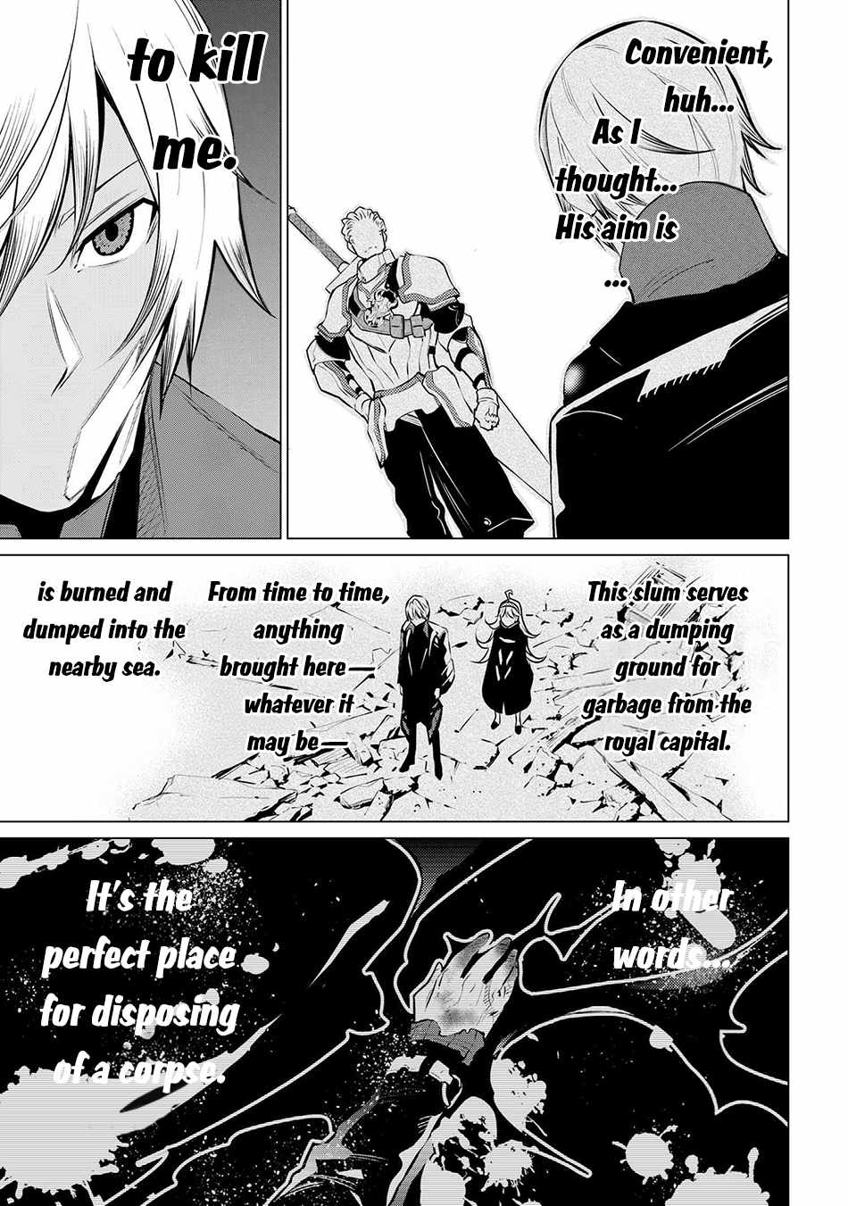 SSS-Rank Dungeon de Knife Ippon Tewatasare Tsuihou Sareta Shiro Madoushi: Yggdrasil no Noroi ni Yori Jakuten de Aru Maryoku Fusoku o Kokufukushi Sekai Saikyou e to Itaru Chapter 15 — Page 14