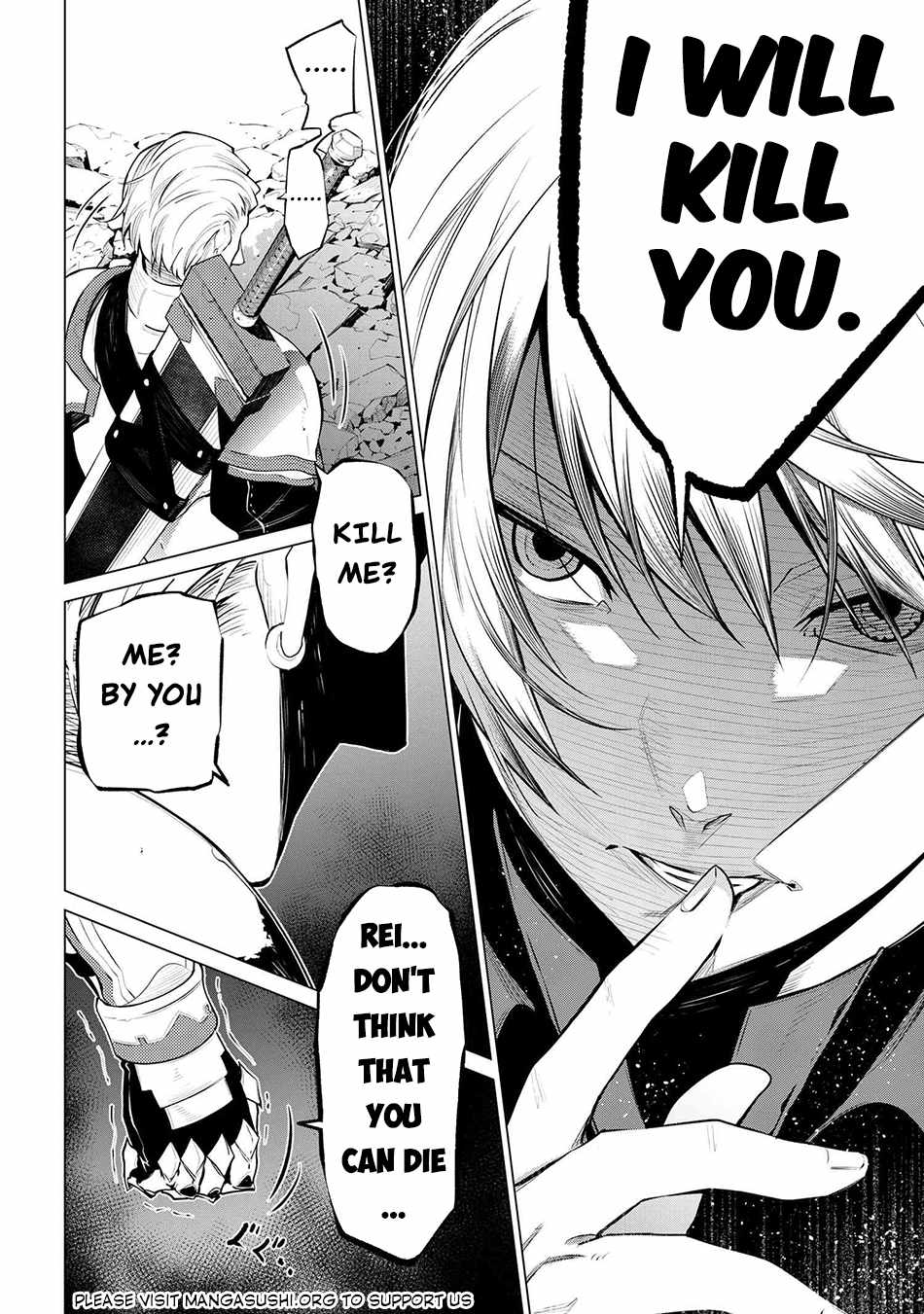 SSS-Rank Dungeon de Knife Ippon Tewatasare Tsuihou Sareta Shiro Madoushi: Yggdrasil no Noroi ni Yori Jakuten de Aru Maryoku Fusoku o Kokufukushi Sekai Saikyou e to Itaru Chapter 15 — Page 21