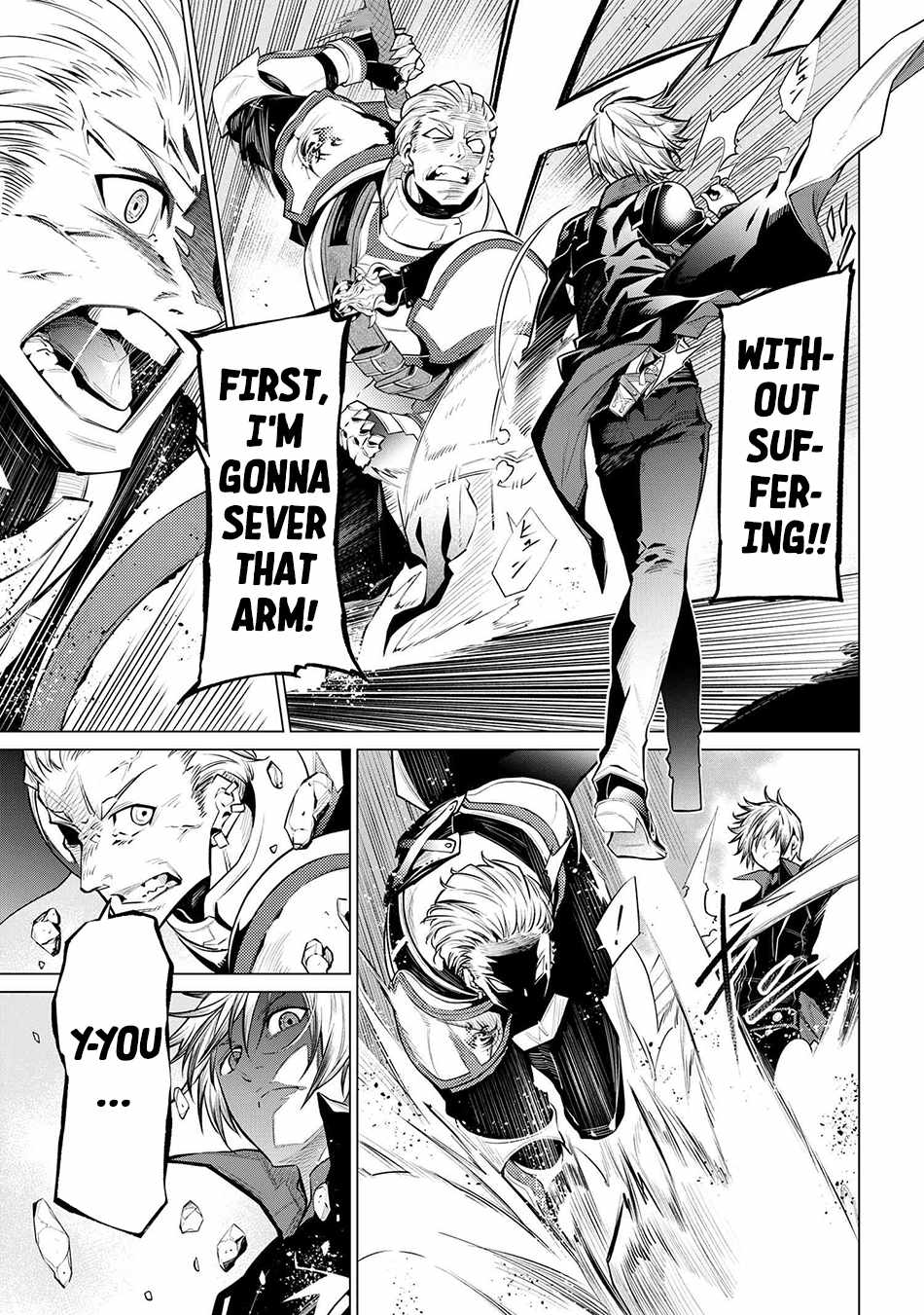 SSS-Rank Dungeon de Knife Ippon Tewatasare Tsuihou Sareta Shiro Madoushi: Yggdrasil no Noroi ni Yori Jakuten de Aru Maryoku Fusoku o Kokufukushi Sekai Saikyou e to Itaru Chapter 15 — Page 22
