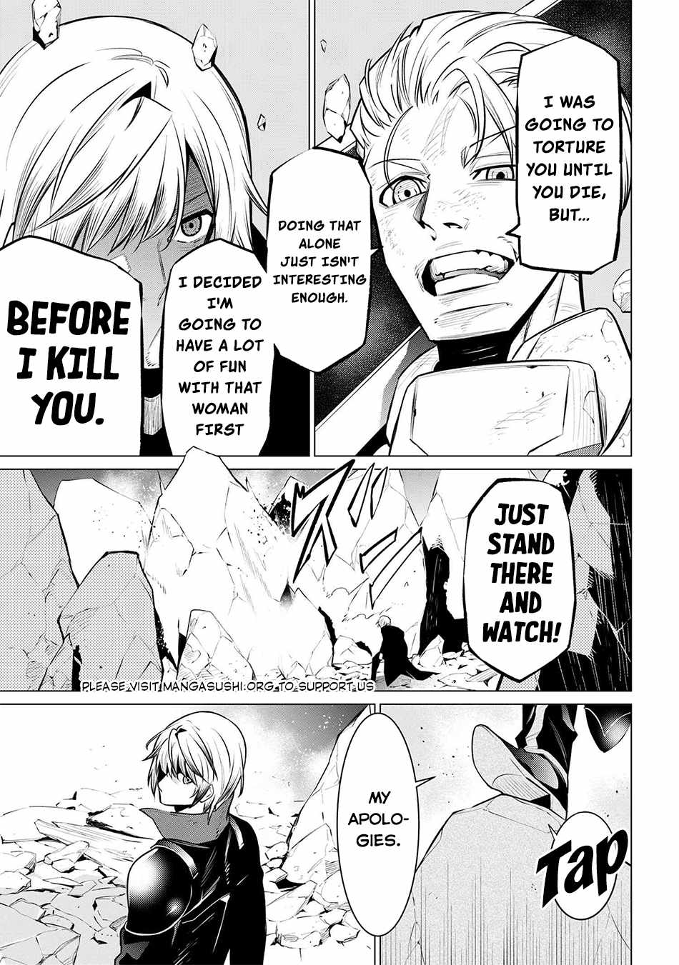 SSS-Rank Dungeon de Knife Ippon Tewatasare Tsuihou Sareta Shiro Madoushi: Yggdrasil no Noroi ni Yori Jakuten de Aru Maryoku Fusoku o Kokufukushi Sekai Saikyou e to Itaru Chapter 15 — Page 31