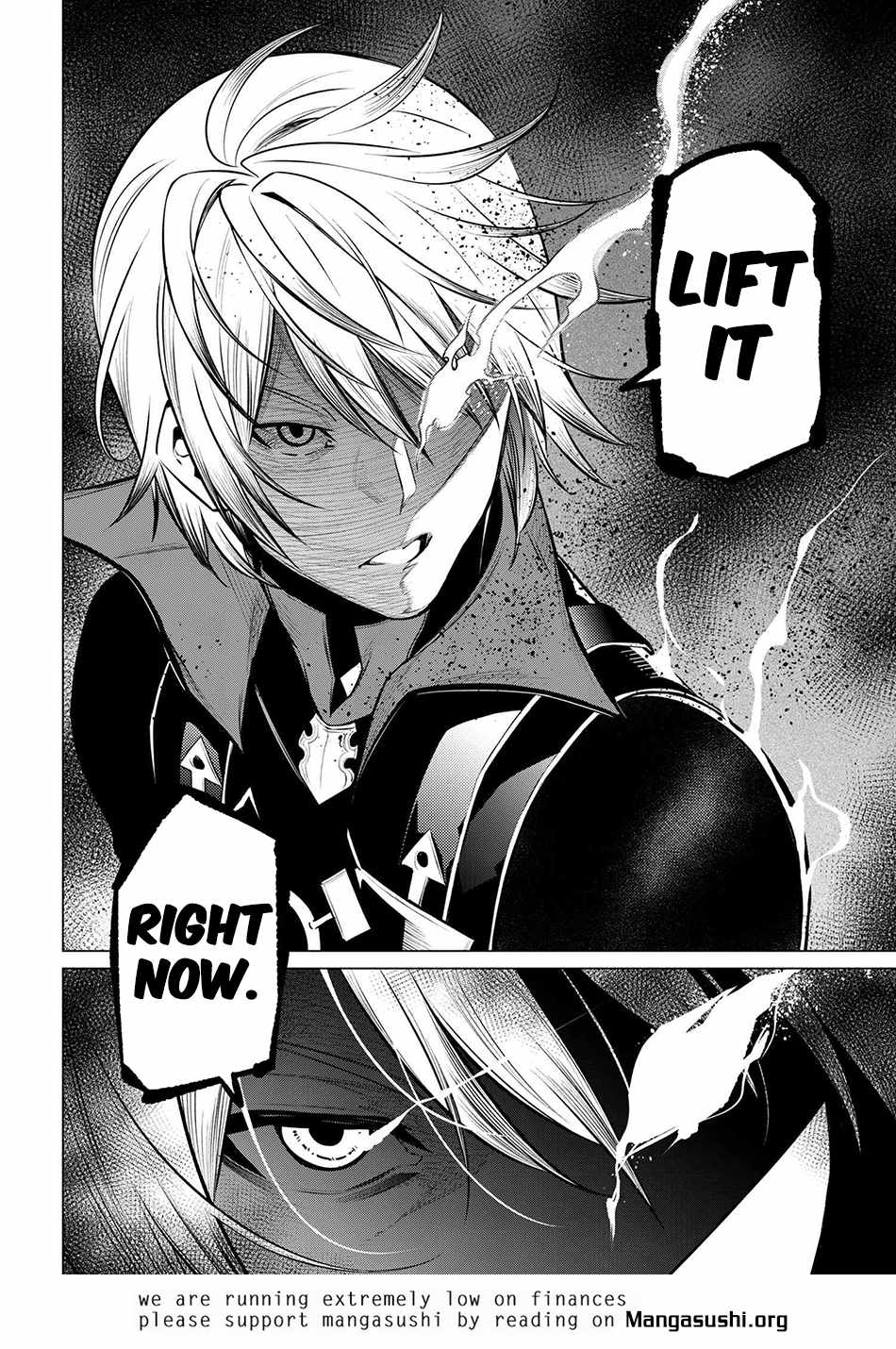 SSS-Rank Dungeon de Knife Ippon Tewatasare Tsuihou Sareta Shiro Madoushi: Yggdrasil no Noroi ni Yori Jakuten de Aru Maryoku Fusoku o Kokufukushi Sekai Saikyou e to Itaru Chapter 15 — Page 34