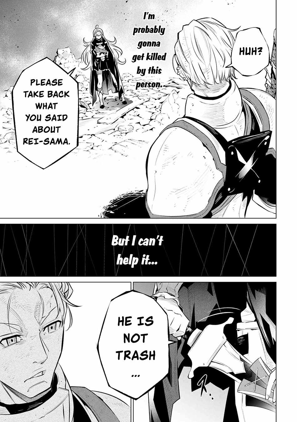 SSS-Rank Dungeon de Knife Ippon Tewatasare Tsuihou Sareta Shiro Madoushi: Yggdrasil no Noroi ni Yori Jakuten de Aru Maryoku Fusoku o Kokufukushi Sekai Saikyou e to Itaru Chapter 16.1 — Page 8
