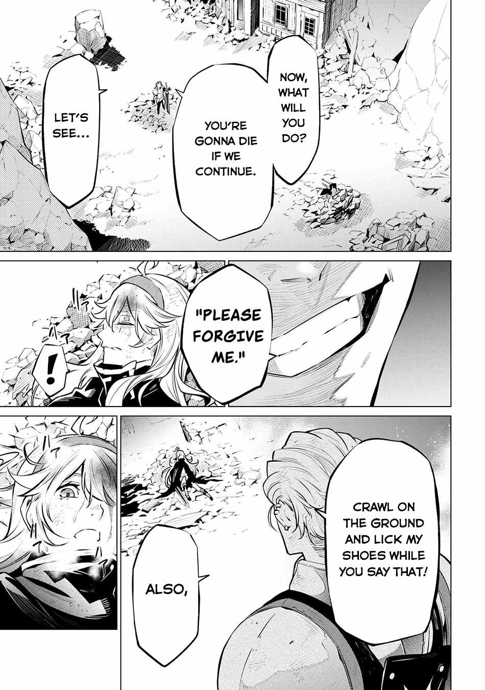 SSS-Rank Dungeon de Knife Ippon Tewatasare Tsuihou Sareta Shiro Madoushi: Yggdrasil no Noroi ni Yori Jakuten de Aru Maryoku Fusoku o Kokufukushi Sekai Saikyou e to Itaru Chapter 16.2 — Page 3