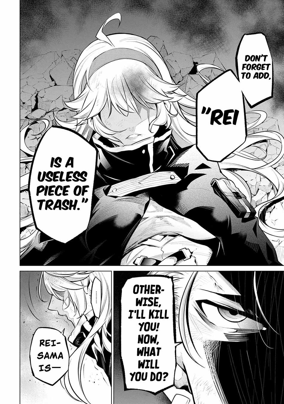 SSS-Rank Dungeon de Knife Ippon Tewatasare Tsuihou Sareta Shiro Madoushi: Yggdrasil no Noroi ni Yori Jakuten de Aru Maryoku Fusoku o Kokufukushi Sekai Saikyou e to Itaru Chapter 16.2 — Page 4