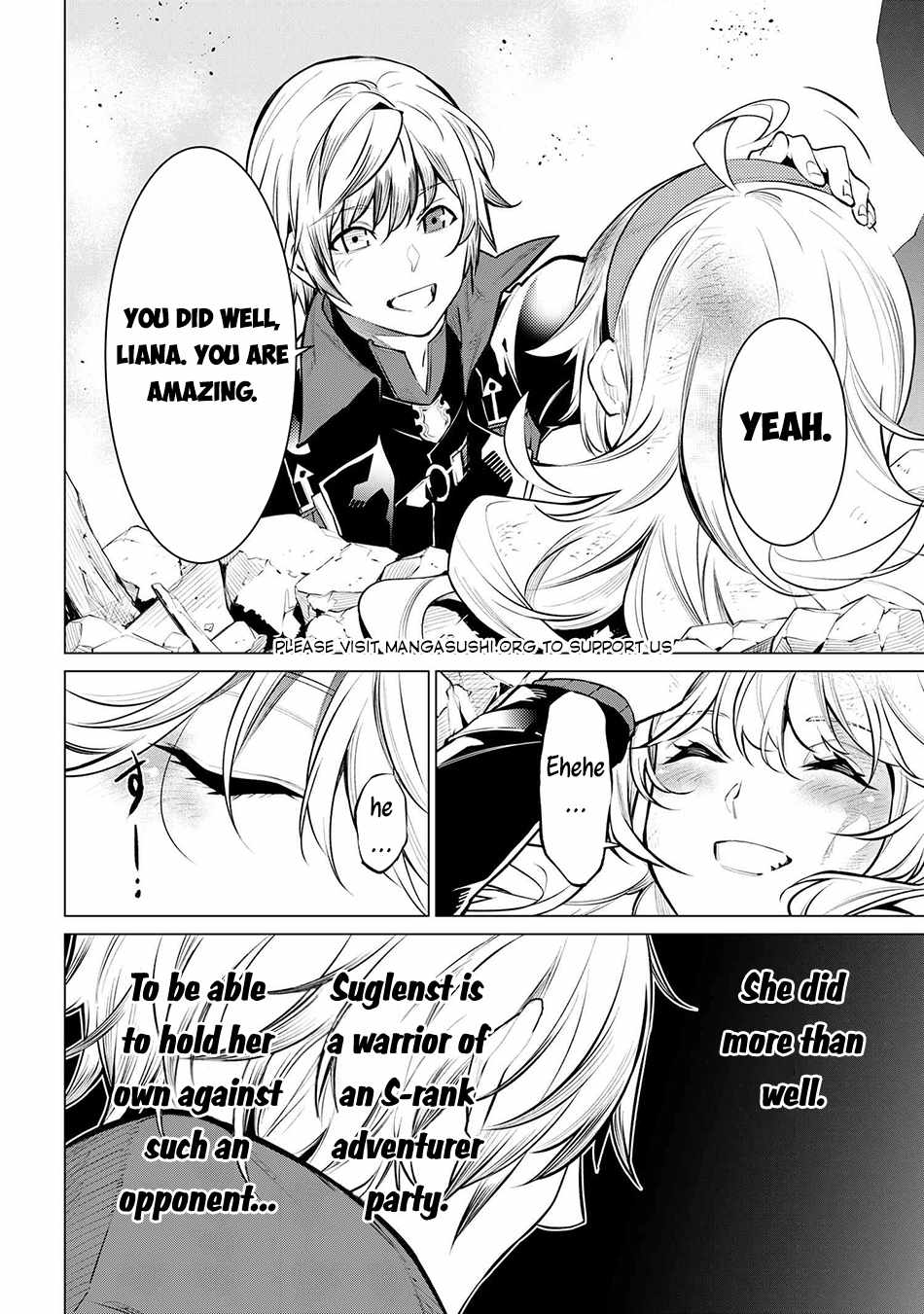 SSS-Rank Dungeon de Knife Ippon Tewatasare Tsuihou Sareta Shiro Madoushi: Yggdrasil no Noroi ni Yori Jakuten de Aru Maryoku Fusoku o Kokufukushi Sekai Saikyou e to Itaru Chapter 16.2 — Page 15