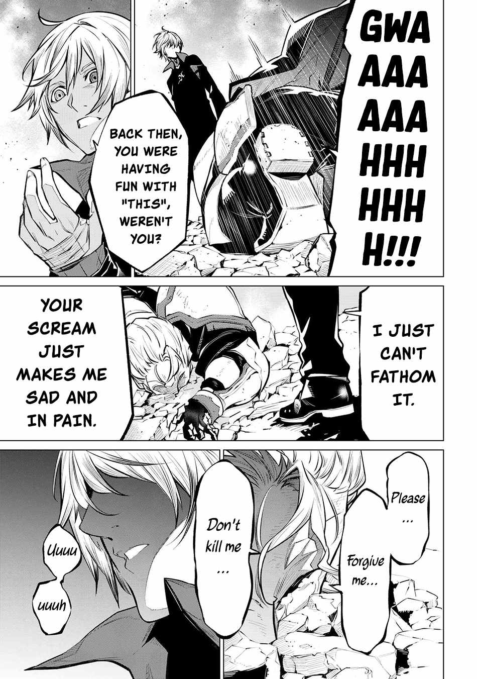 SSS-Rank Dungeon de Knife Ippon Tewatasare Tsuihou Sareta Shiro Madoushi: Yggdrasil no Noroi ni Yori Jakuten de Aru Maryoku Fusoku o Kokufukushi Sekai Saikyou e to Itaru Chapter 16.2 — Page 22