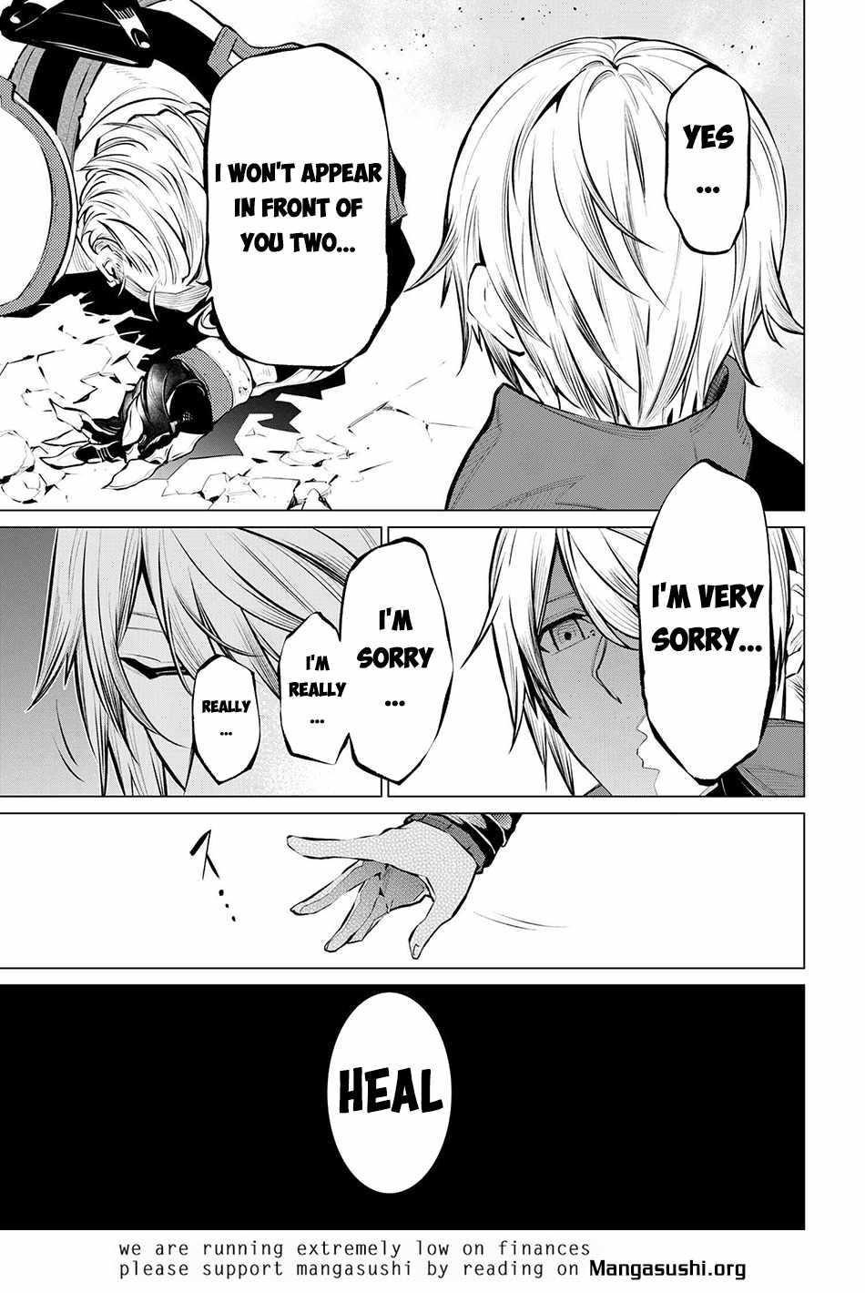 SSS-Rank Dungeon de Knife Ippon Tewatasare Tsuihou Sareta Shiro Madoushi: Yggdrasil no Noroi ni Yori Jakuten de Aru Maryoku Fusoku o Kokufukushi Sekai Saikyou e to Itaru Chapter 16.2 — Page 24