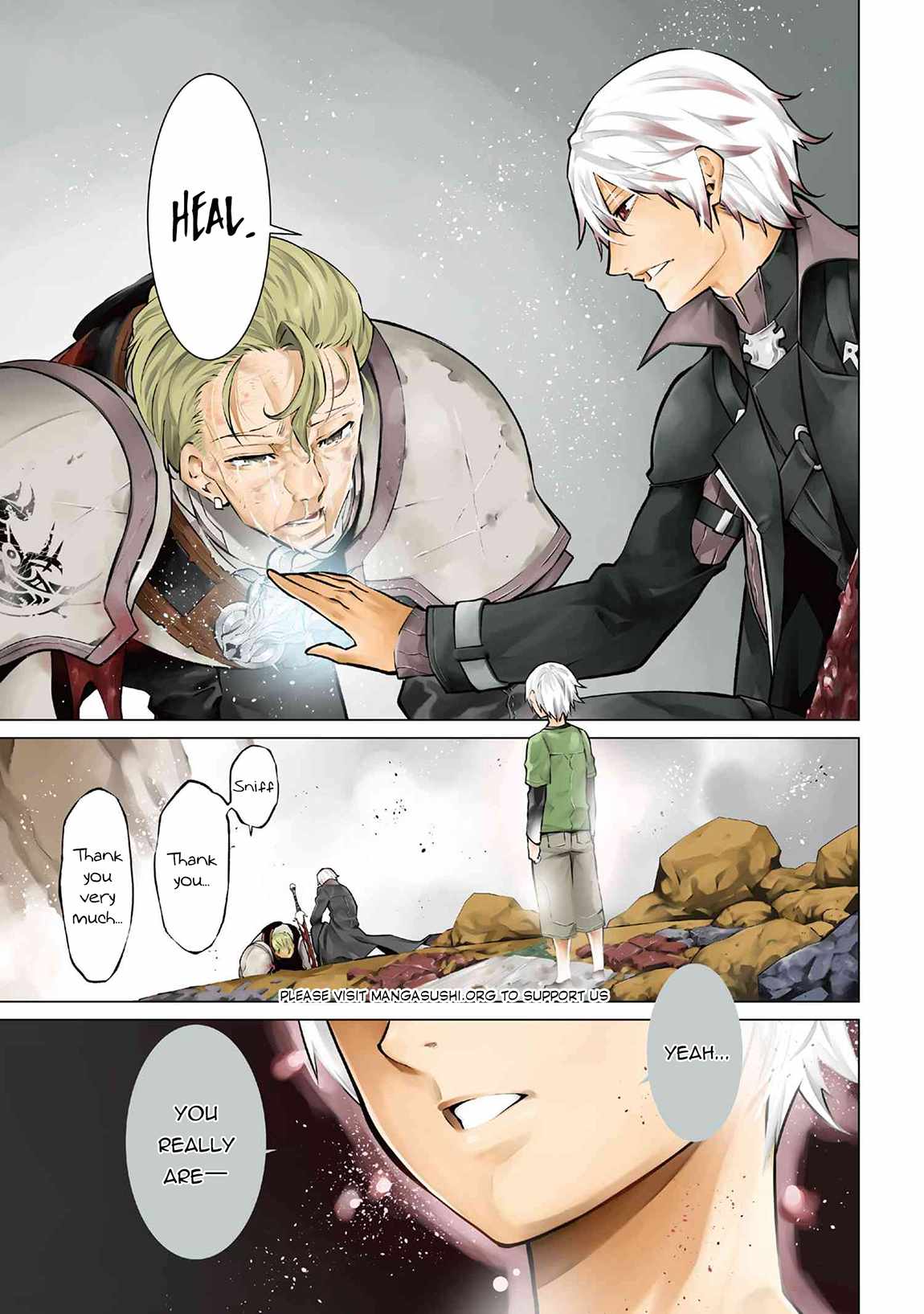 SSS-Rank Dungeon de Knife Ippon Tewatasare Tsuihou Sareta Shiro Madoushi: Yggdrasil no Noroi ni Yori Jakuten de Aru Maryoku Fusoku o Kokufukushi Sekai Saikyou e to Itaru Chapter 17.1 — Page 2