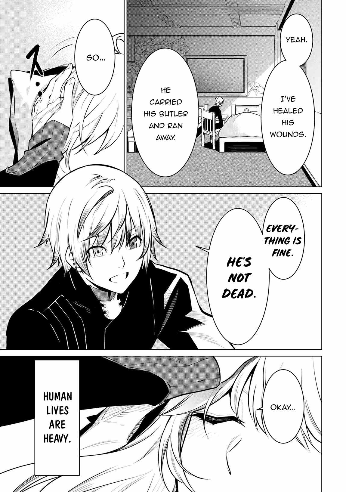 SSS-Rank Dungeon de Knife Ippon Tewatasare Tsuihou Sareta Shiro Madoushi: Yggdrasil no Noroi ni Yori Jakuten de Aru Maryoku Fusoku o Kokufukushi Sekai Saikyou e to Itaru Chapter 17.1 — Page 8