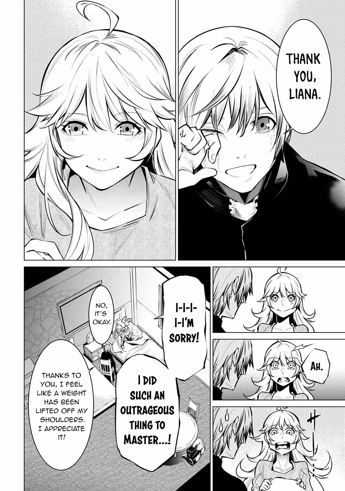 SSS-Rank Dungeon de Knife Ippon Tewatasare Tsuihou Sareta Shiro Madoushi: Yggdrasil no Noroi ni Yori Jakuten de Aru Maryoku Fusoku o Kokufukushi Sekai Saikyou e to Itaru Chapter 17.1 — Page 19