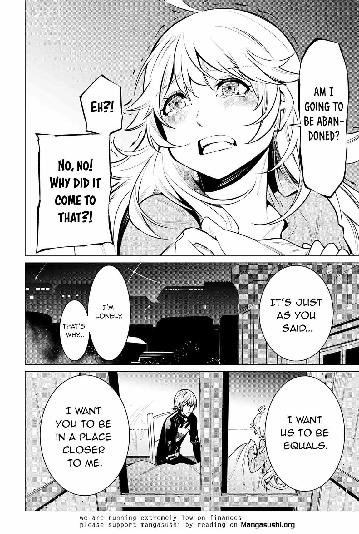 SSS-Rank Dungeon de Knife Ippon Tewatasare Tsuihou Sareta Shiro Madoushi: Yggdrasil no Noroi ni Yori Jakuten de Aru Maryoku Fusoku o Kokufukushi Sekai Saikyou e to Itaru Chapter 17.1 — Page 21