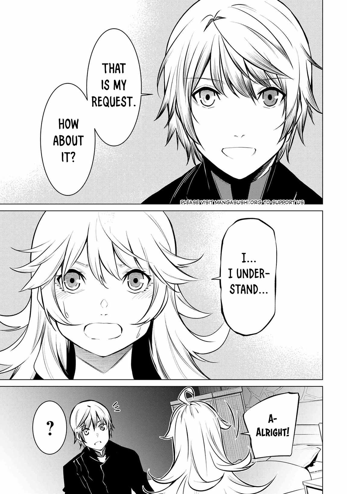 SSS-Rank Dungeon de Knife Ippon Tewatasare Tsuihou Sareta Shiro Madoushi: Yggdrasil no Noroi ni Yori Jakuten de Aru Maryoku Fusoku o Kokufukushi Sekai Saikyou e to Itaru Chapter 17.2 — Page 2