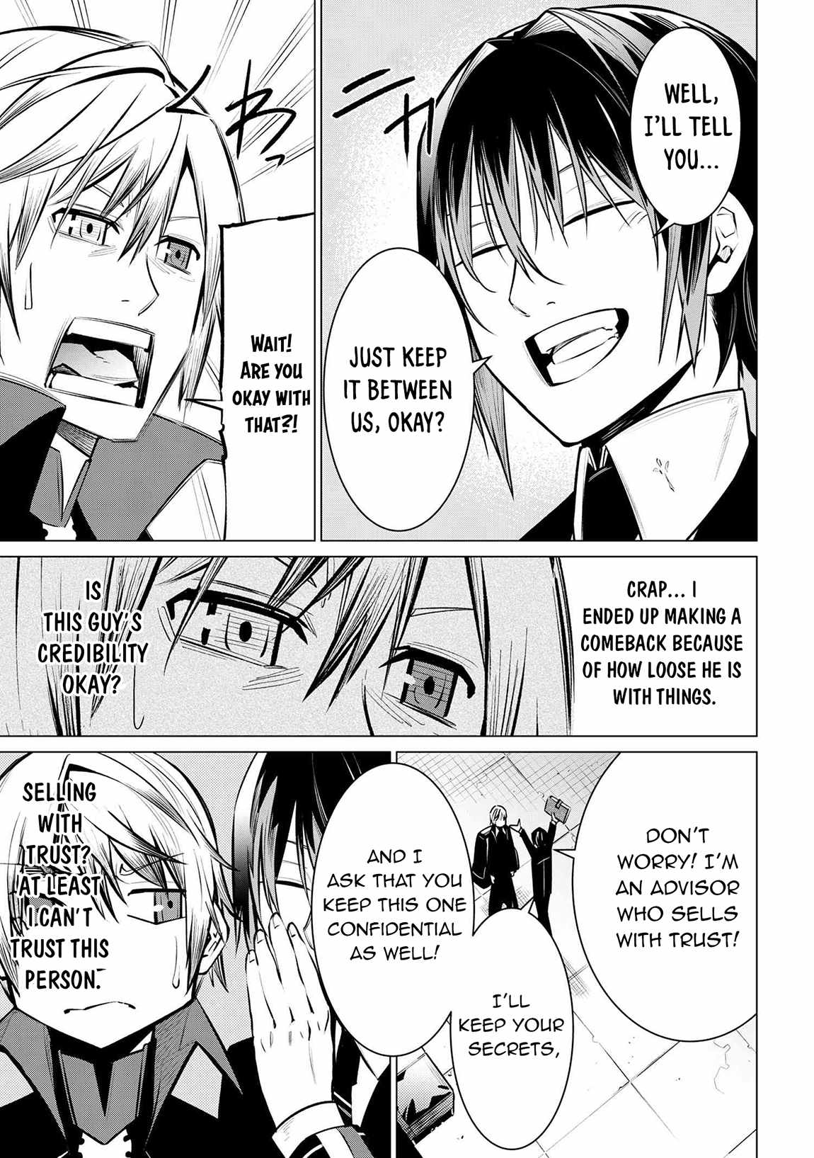 SSS-Rank Dungeon de Knife Ippon Tewatasare Tsuihou Sareta Shiro Madoushi: Yggdrasil no Noroi ni Yori Jakuten de Aru Maryoku Fusoku o Kokufukushi Sekai Saikyou e to Itaru Chapter 17.2 — Page 14