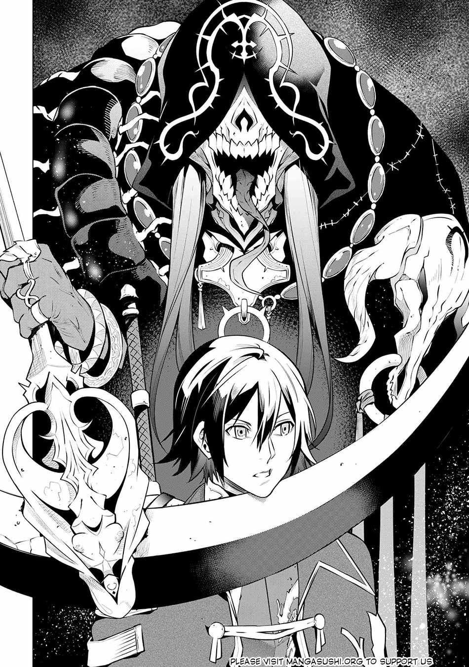 SSS-Rank Dungeon de Knife Ippon Tewatasare Tsuihou Sareta Shiro Madoushi: Yggdrasil no Noroi ni Yori Jakuten de Aru Maryoku Fusoku o Kokufukushi Sekai Saikyou e to Itaru Chapter 18.2 — Page 7