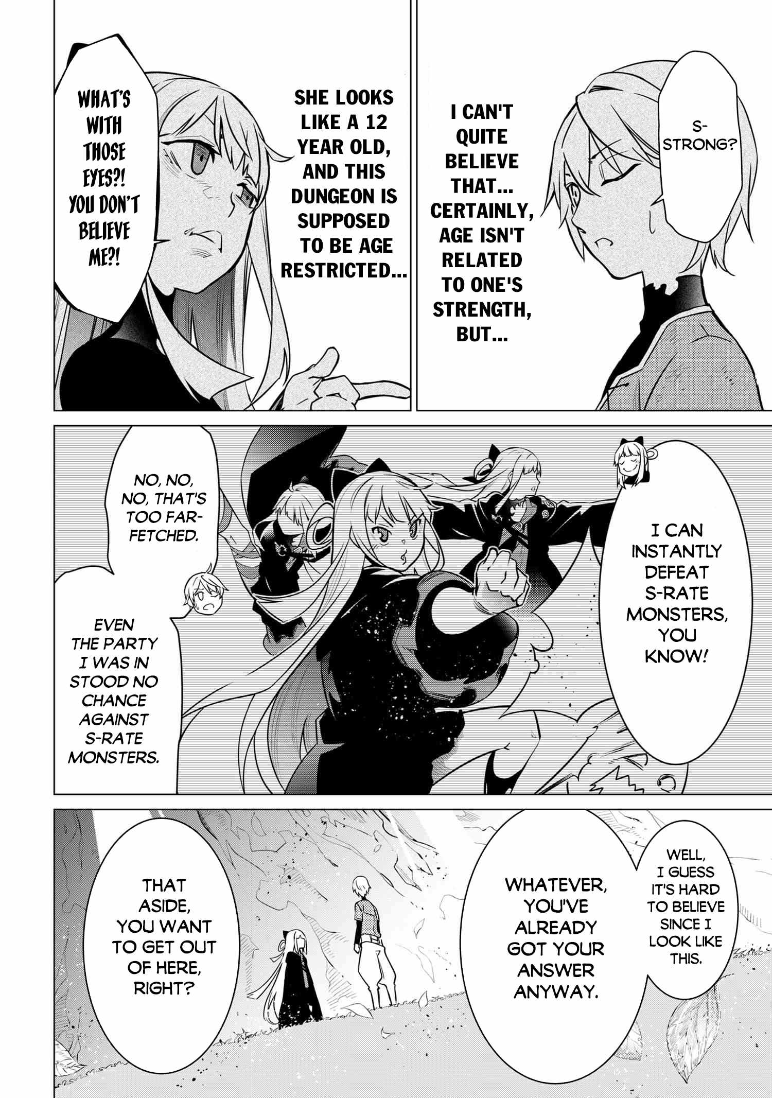 SSS-Rank Dungeon de Knife Ippon Tewatasare Tsuihou Sareta Shiro Madoushi: Yggdrasil no Noroi ni Yori Jakuten de Aru Maryoku Fusoku o Kokufukushi Sekai Saikyou e to Itaru Chapter 2.1 — Page 13