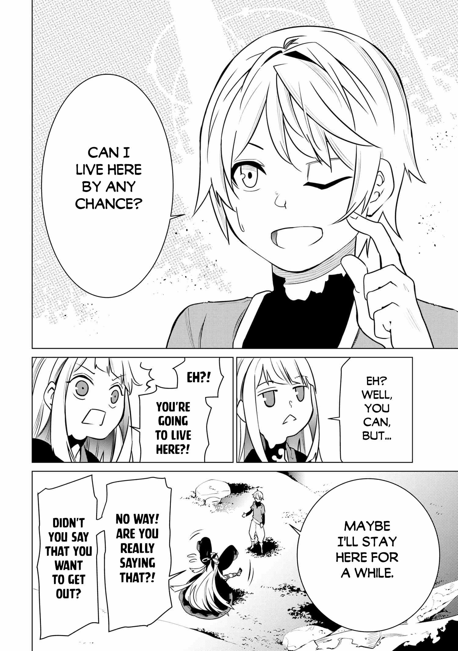 SSS-Rank Dungeon de Knife Ippon Tewatasare Tsuihou Sareta Shiro Madoushi: Yggdrasil no Noroi ni Yori Jakuten de Aru Maryoku Fusoku o Kokufukushi Sekai Saikyou e to Itaru Chapter 2.1 — Page 17