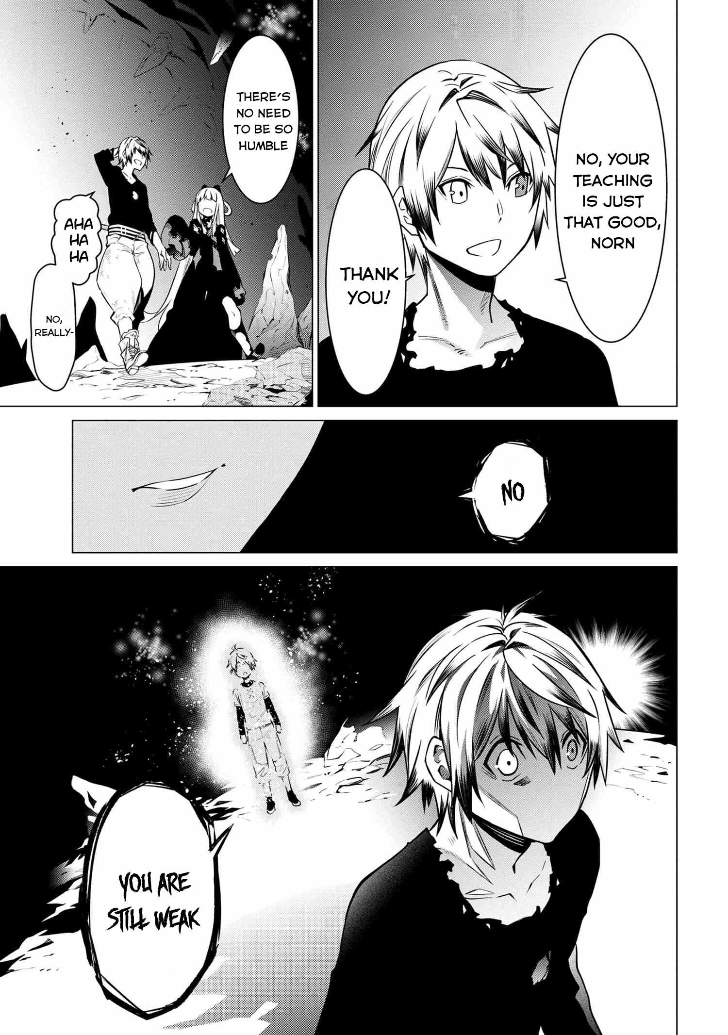 SSS-Rank Dungeon de Knife Ippon Tewatasare Tsuihou Sareta Shiro Madoushi: Yggdrasil no Noroi ni Yori Jakuten de Aru Maryoku Fusoku o Kokufukushi Sekai Saikyou e to Itaru Chapter 2.2 — Page 11