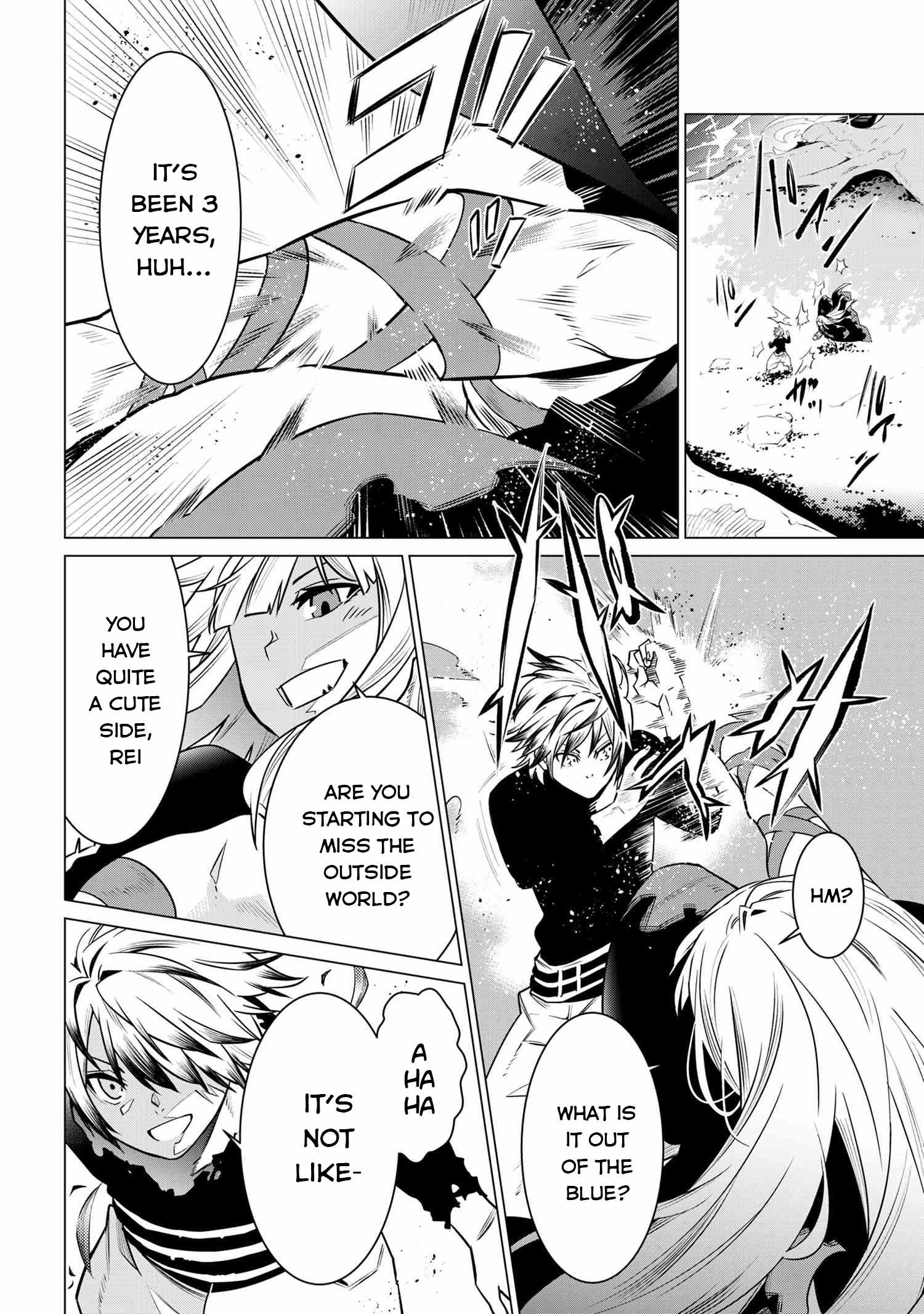 SSS-Rank Dungeon de Knife Ippon Tewatasare Tsuihou Sareta Shiro Madoushi: Yggdrasil no Noroi ni Yori Jakuten de Aru Maryoku Fusoku o Kokufukushi Sekai Saikyou e to Itaru Chapter 2.2 — Page 14