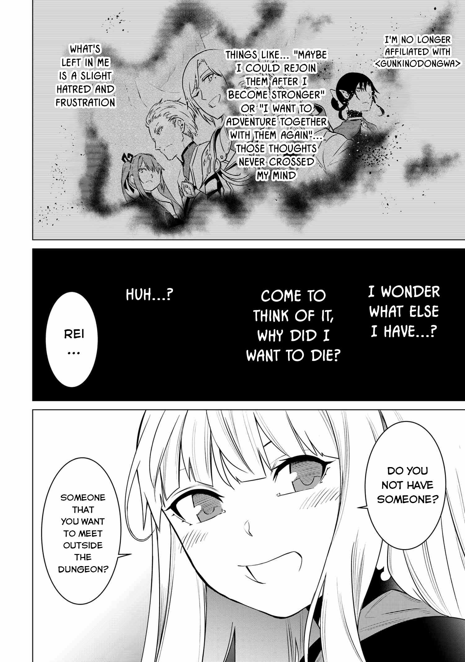 SSS-Rank Dungeon de Knife Ippon Tewatasare Tsuihou Sareta Shiro Madoushi: Yggdrasil no Noroi ni Yori Jakuten de Aru Maryoku Fusoku o Kokufukushi Sekai Saikyou e to Itaru Chapter 2.2 — Page 22