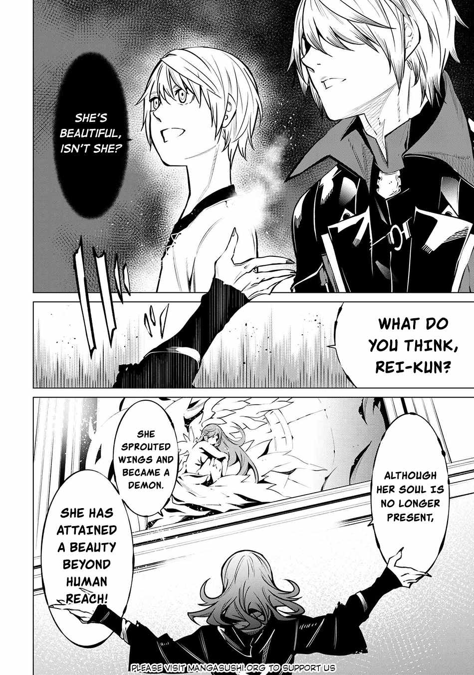 SSS-Rank Dungeon de Knife Ippon Tewatasare Tsuihou Sareta Shiro Madoushi: Yggdrasil no Noroi ni Yori Jakuten de Aru Maryoku Fusoku o Kokufukushi Sekai Saikyou e to Itaru Chapter 20.1 — Page 8