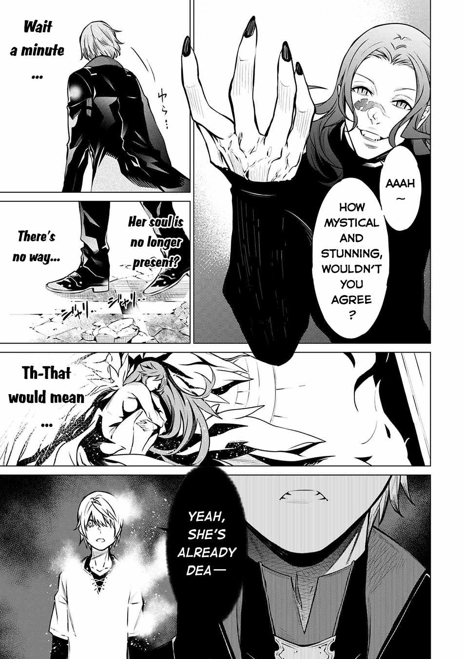 SSS-Rank Dungeon de Knife Ippon Tewatasare Tsuihou Sareta Shiro Madoushi: Yggdrasil no Noroi ni Yori Jakuten de Aru Maryoku Fusoku o Kokufukushi Sekai Saikyou e to Itaru Chapter 20.1 — Page 9