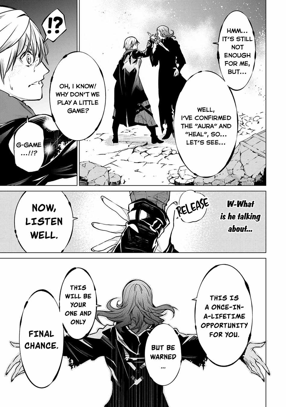 SSS-Rank Dungeon de Knife Ippon Tewatasare Tsuihou Sareta Shiro Madoushi: Yggdrasil no Noroi ni Yori Jakuten de Aru Maryoku Fusoku o Kokufukushi Sekai Saikyou e to Itaru Chapter 20.2 — Page 11