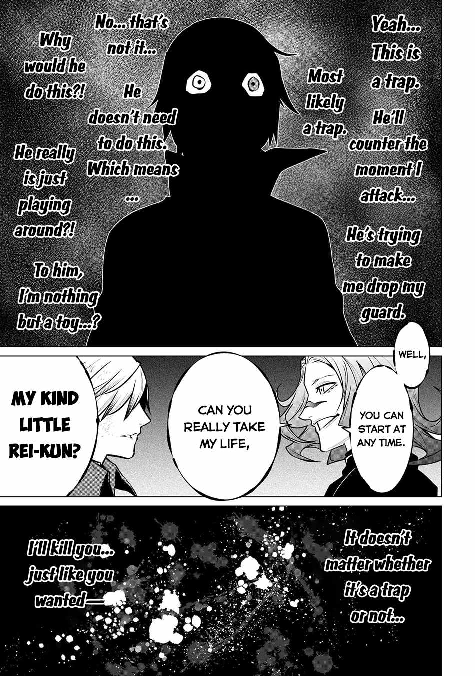 SSS-Rank Dungeon de Knife Ippon Tewatasare Tsuihou Sareta Shiro Madoushi: Yggdrasil no Noroi ni Yori Jakuten de Aru Maryoku Fusoku o Kokufukushi Sekai Saikyou e to Itaru Chapter 20.2 — Page 13