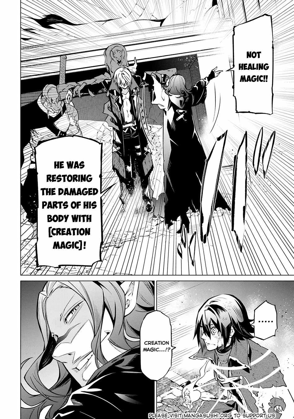 SSS-Rank Dungeon de Knife Ippon Tewatasare Tsuihou Sareta Shiro Madoushi: Yggdrasil no Noroi ni Yori Jakuten de Aru Maryoku Fusoku o Kokufukushi Sekai Saikyou e to Itaru Chapter 21.1 — Page 7