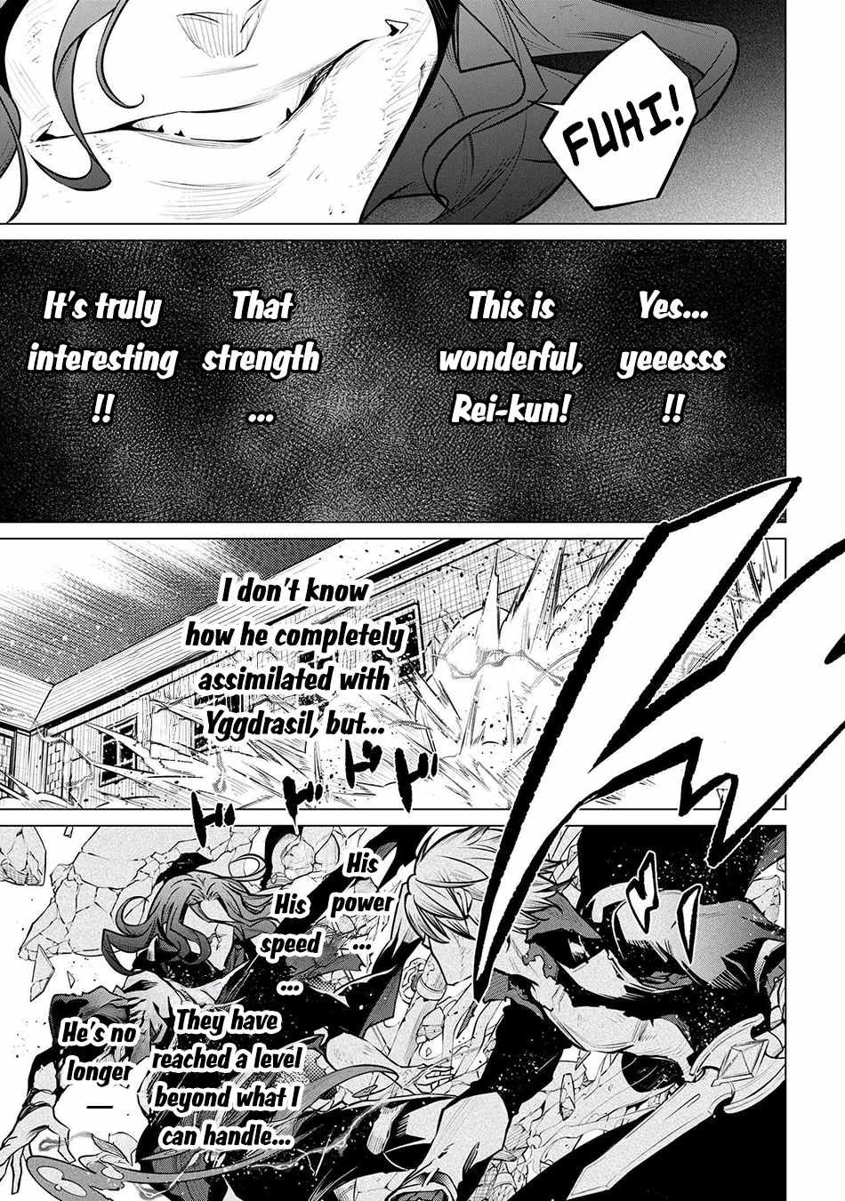 SSS-Rank Dungeon de Knife Ippon Tewatasare Tsuihou Sareta Shiro Madoushi: Yggdrasil no Noroi ni Yori Jakuten de Aru Maryoku Fusoku o Kokufukushi Sekai Saikyou e to Itaru Chapter 23.2 — Page 8